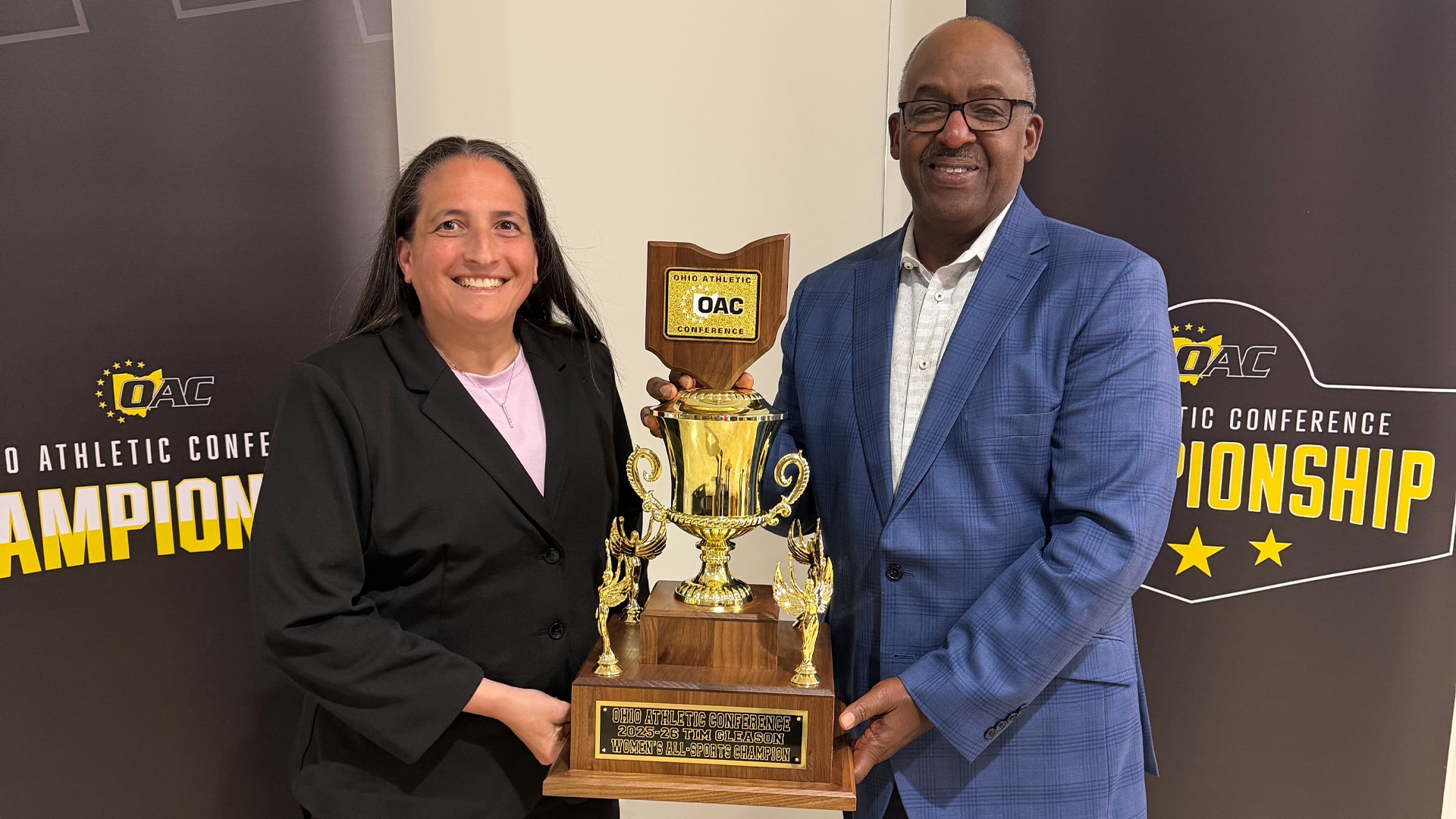 2025-26 Tim Gleason OAC Women's All-Sports Trophy