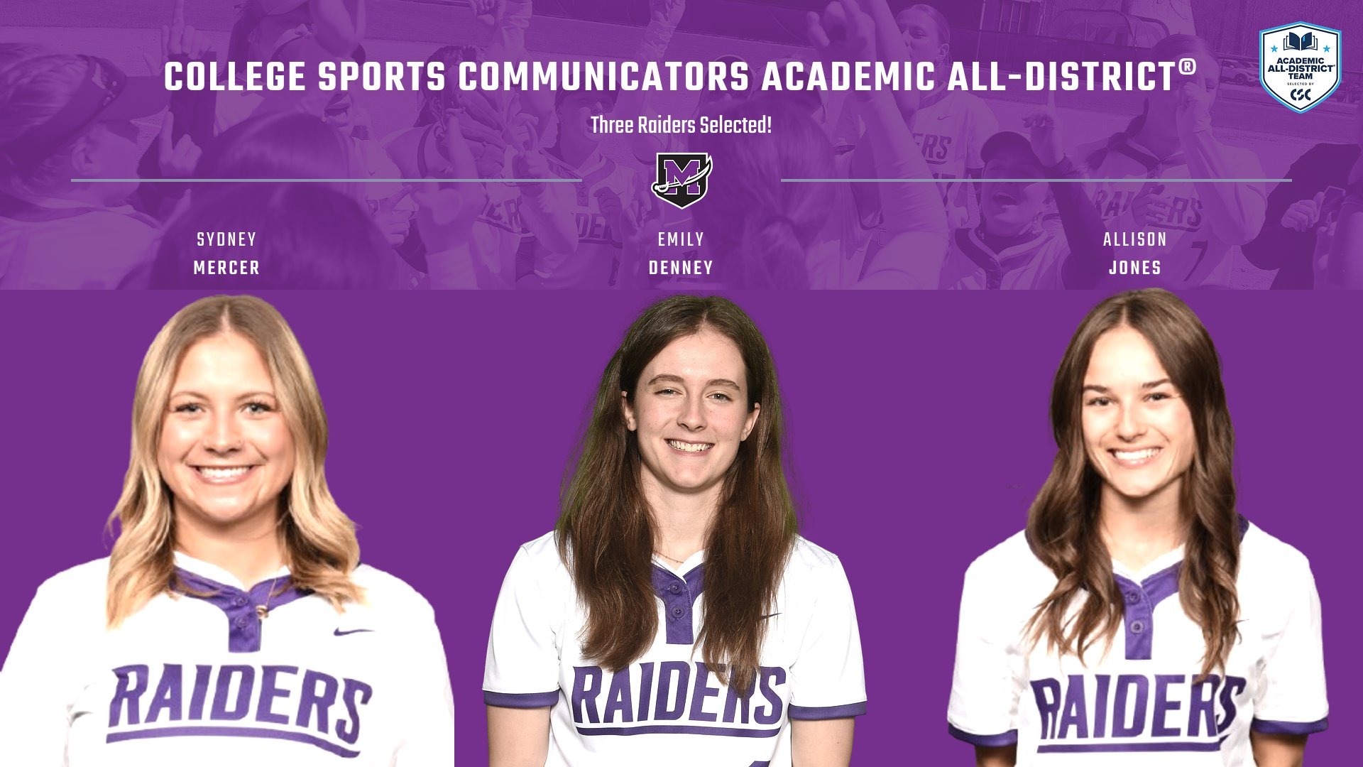 SB CSC Academic All-District