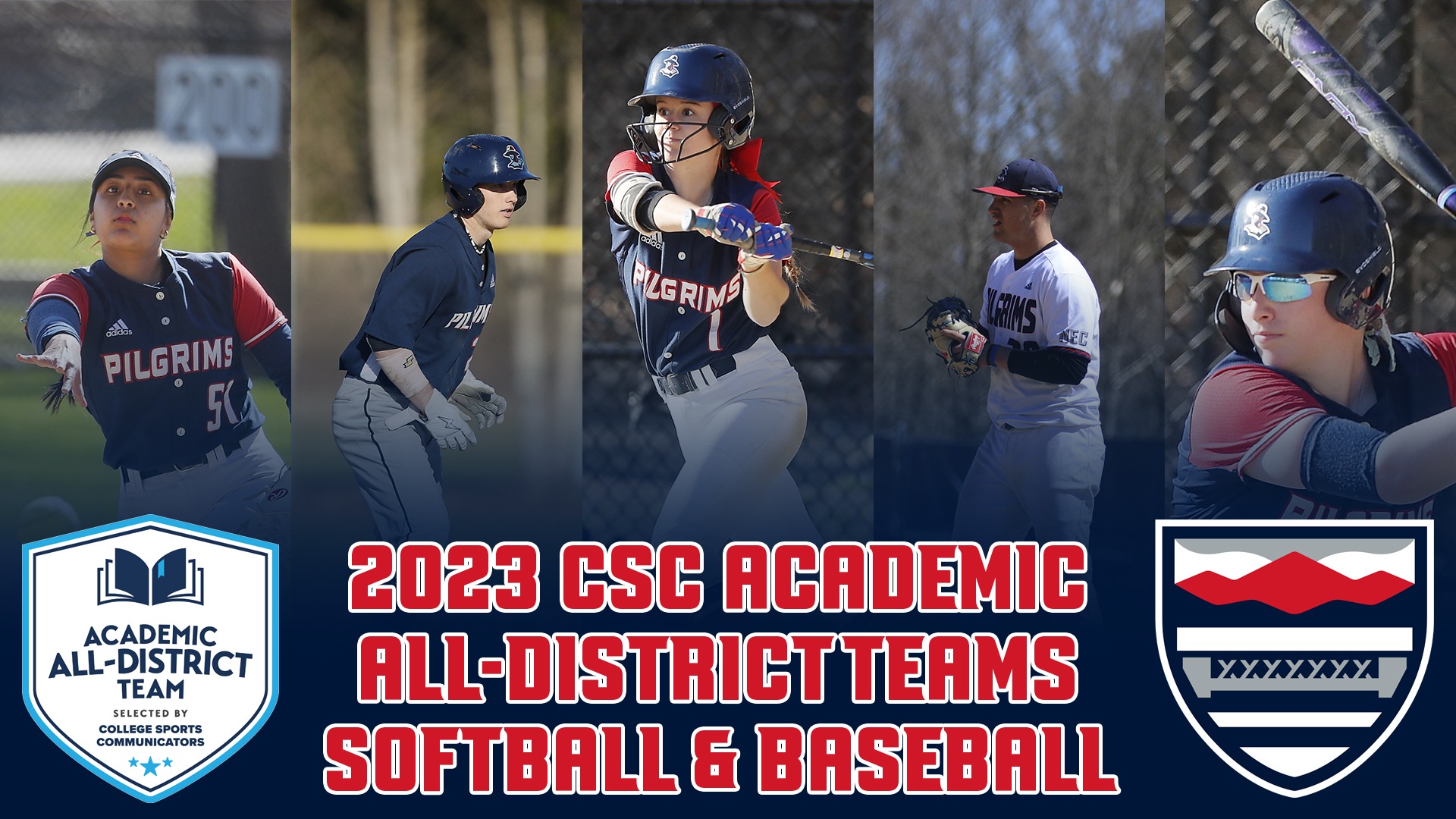 Softball, Baseball Earns Five CSC Academic AllDistrict Honorees New