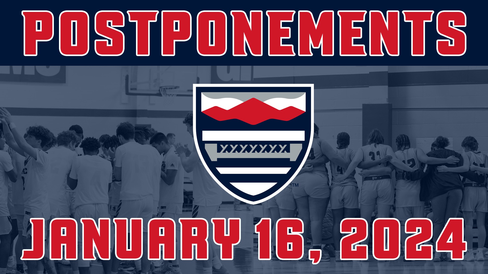 NEC Basketball Games Postponed Due to Inclement Weather New England