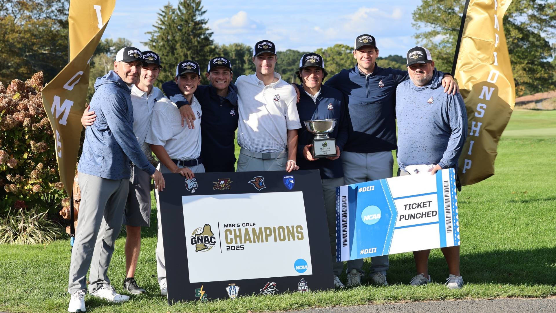 Men's Golf 2025 GNAC Champions