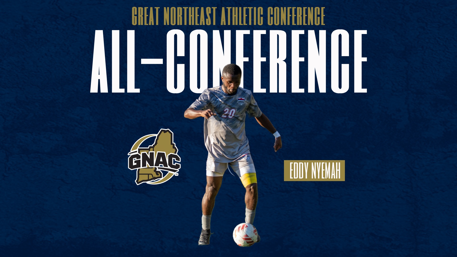 Eddy Nyemah GNAC All-Conference