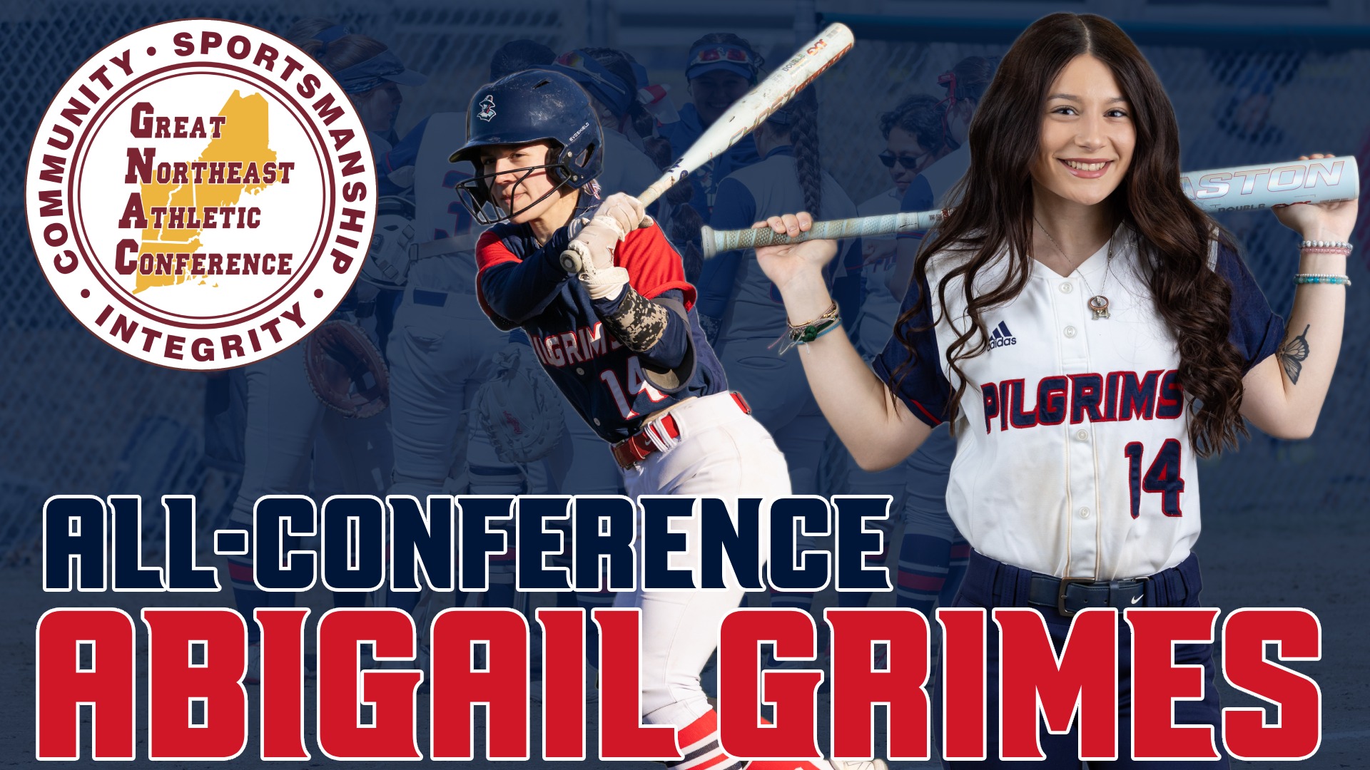 Abigail Grimes GNAC All-Conference