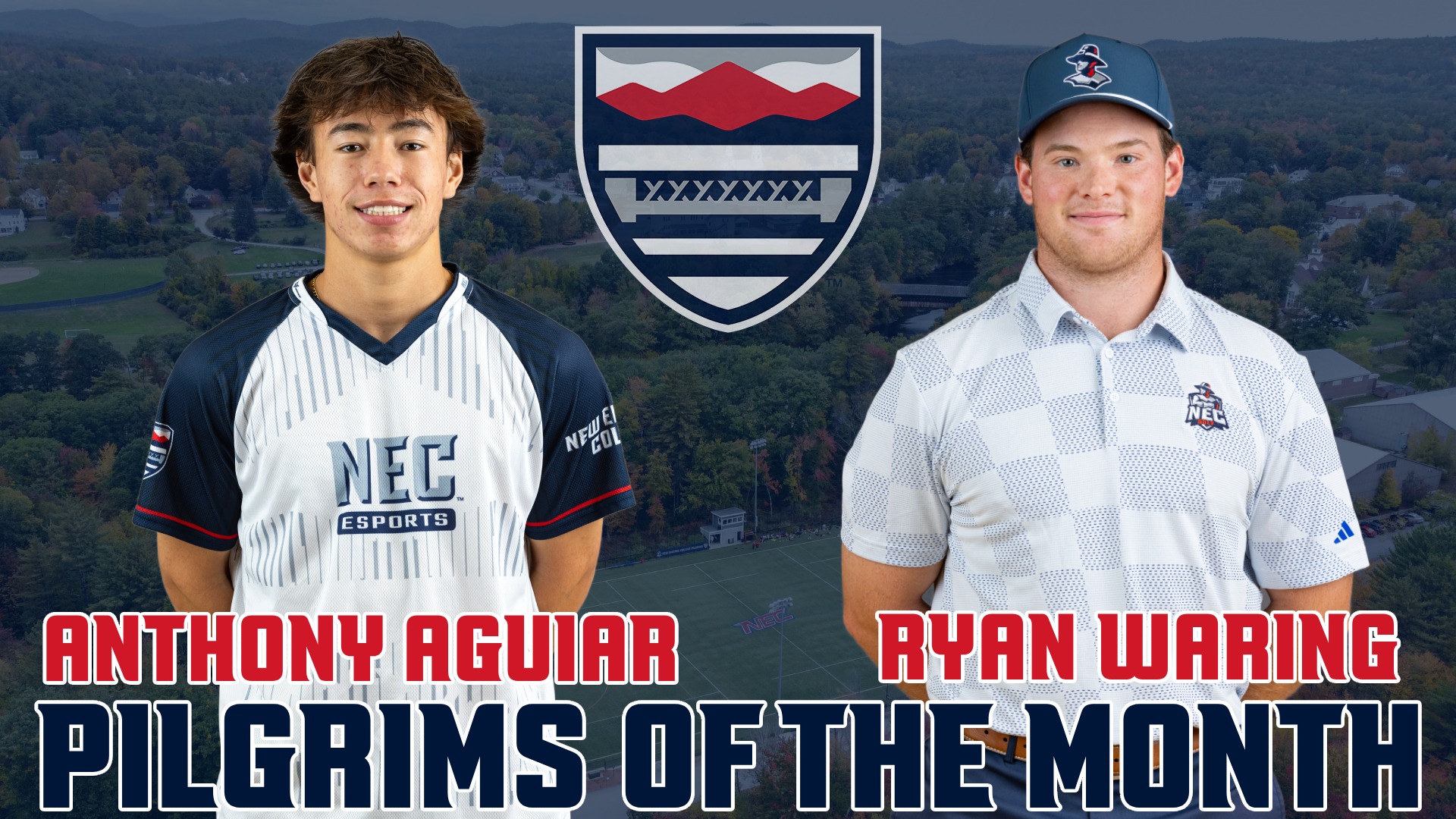 May Pilgrims of the Month - Aguiar and Waring