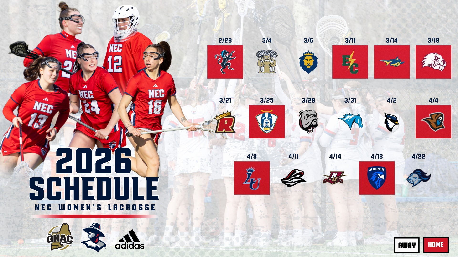 Women's Lacrosse 2026 Schedule Release