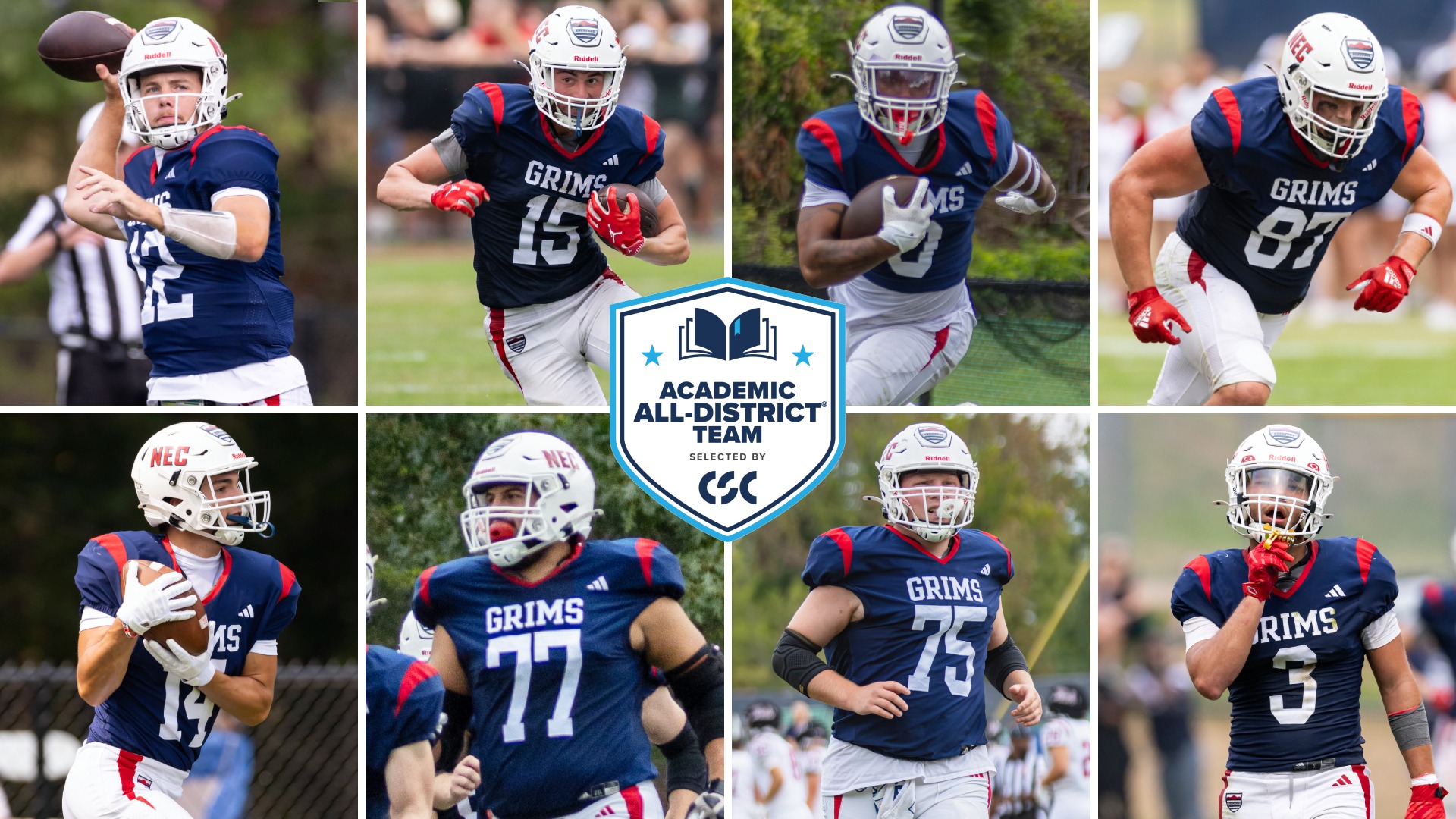 Football CSC Academic All-District