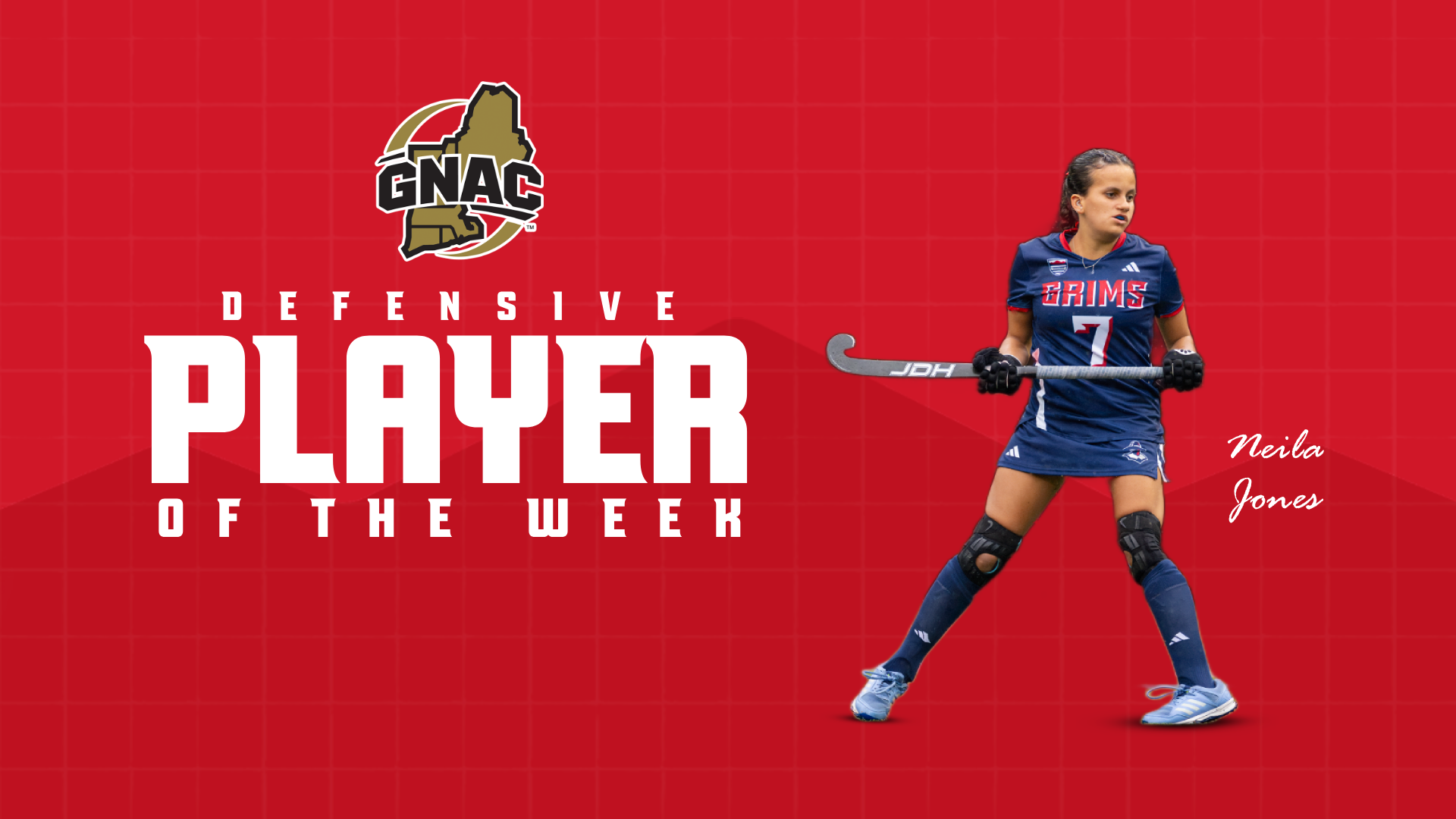 Neila Jones GNAC Defensive Player of the Week