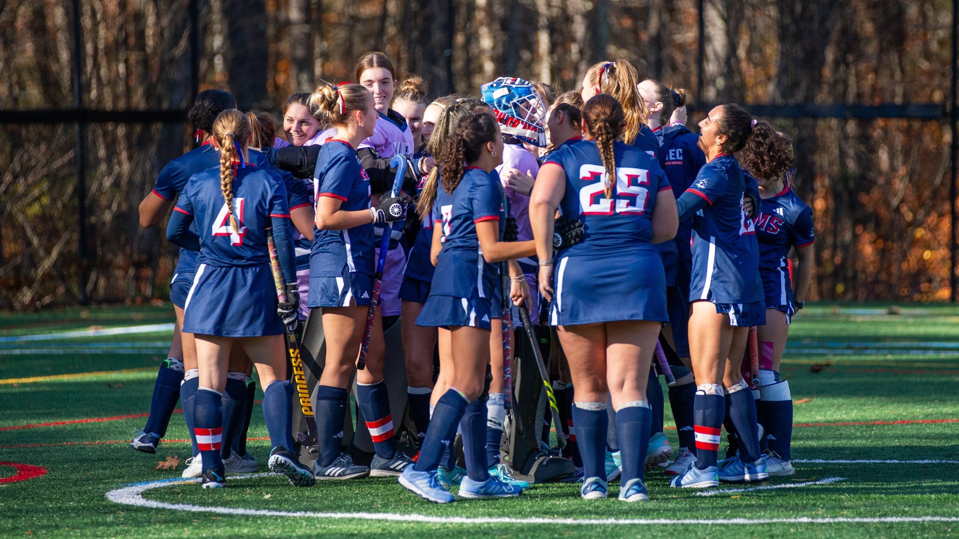 Field Hockey Huddle