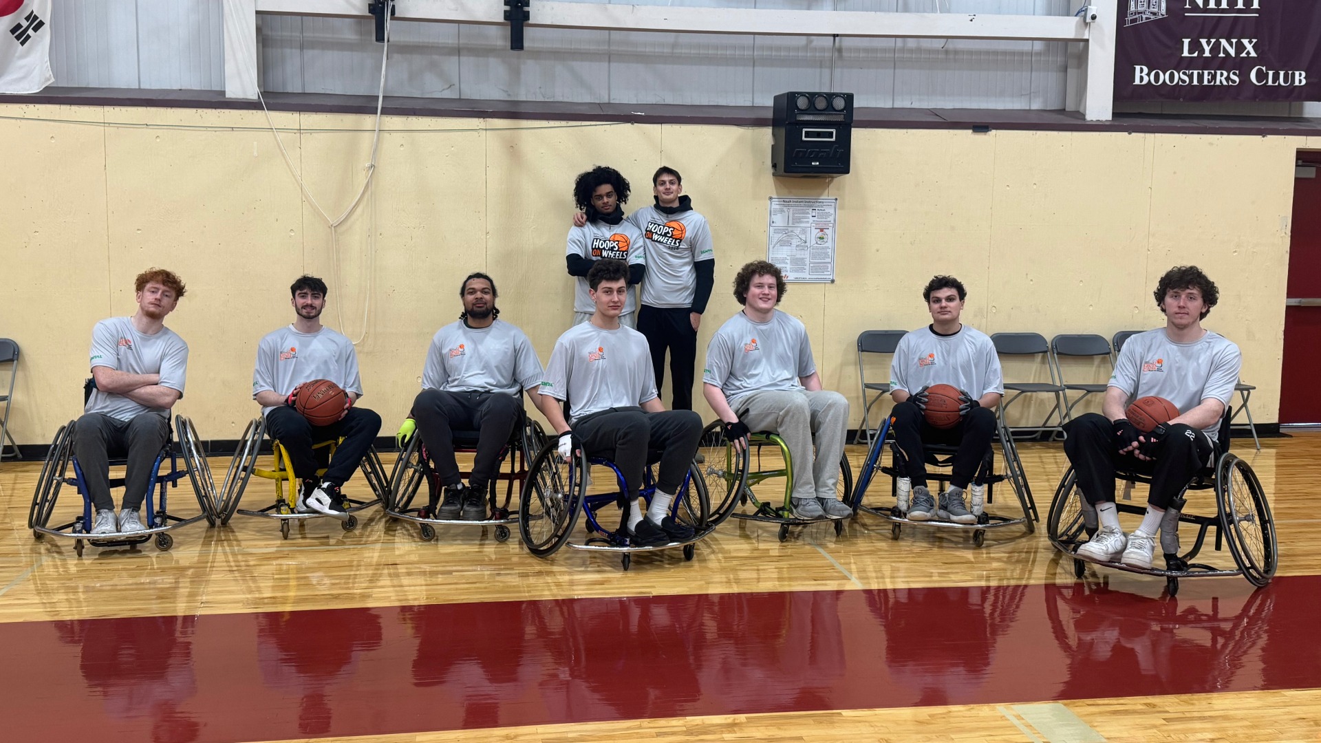 Men's Basketball Hoops on Wheels