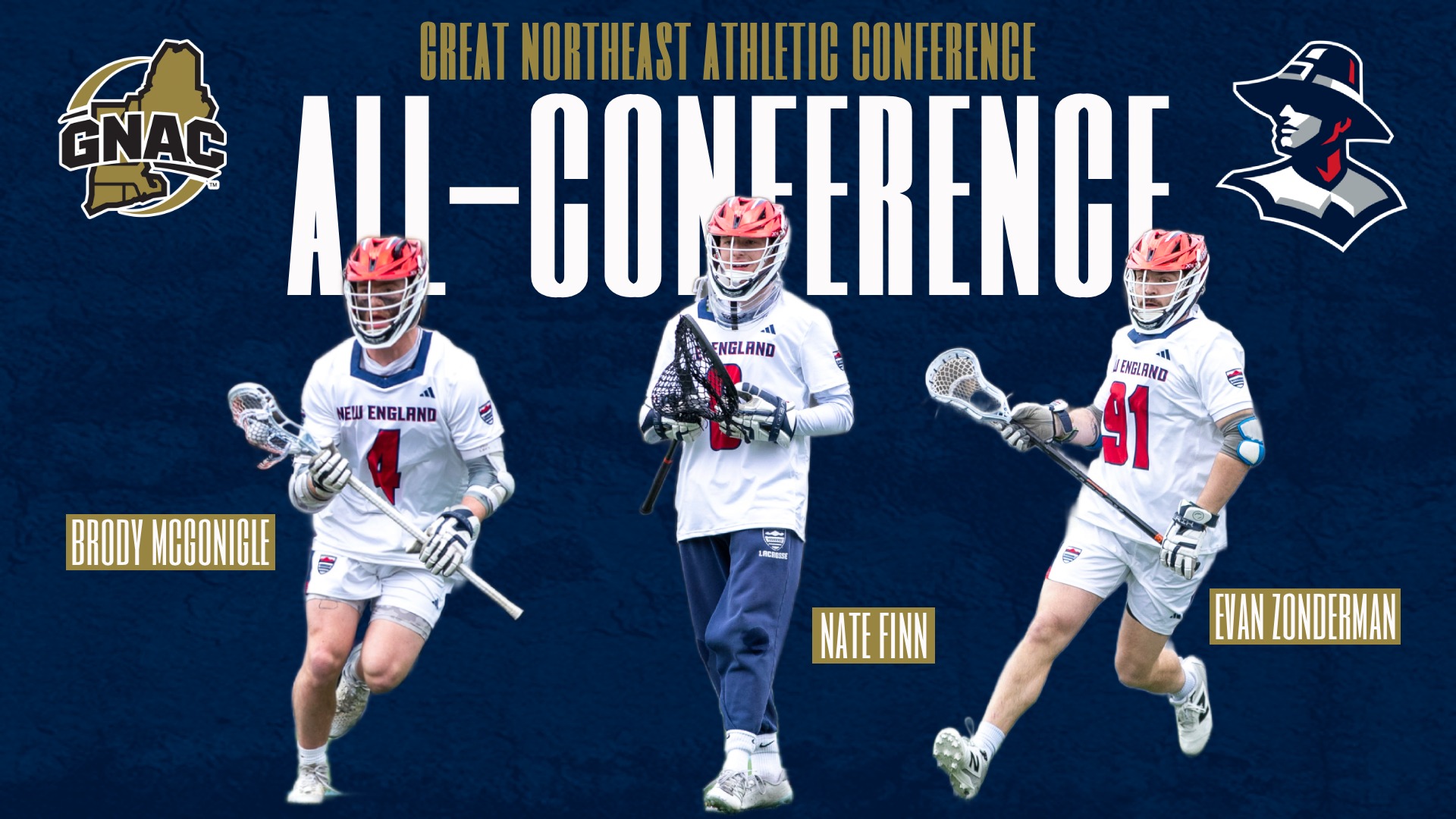 Men's Lacrosse GNAC All-Conference 2026