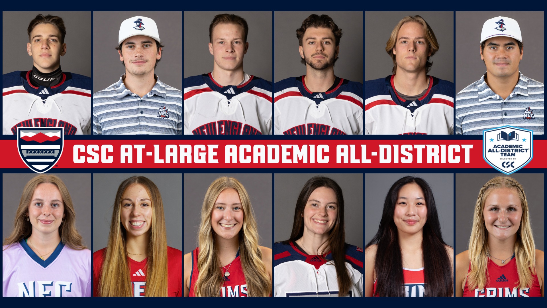 CSC At-Large Academic All-District 2025-26
