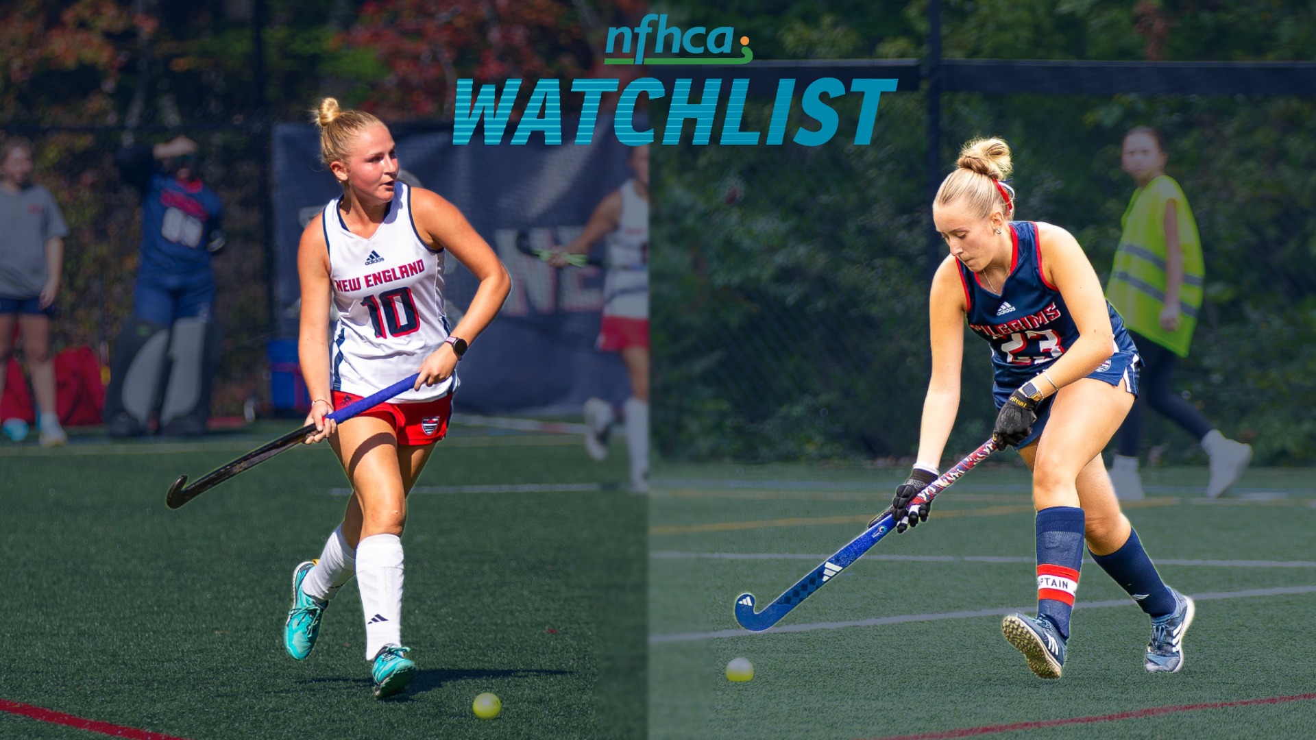 Lauren Hall, Kennedy Overhoff NFHCA Watchlist