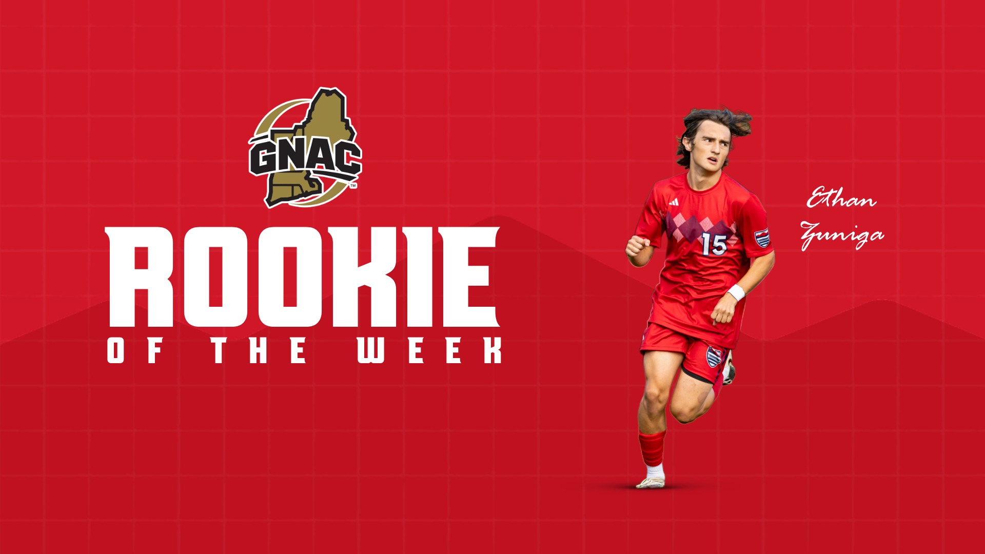 Ethan Zuniga GNAC Rookie of the Week