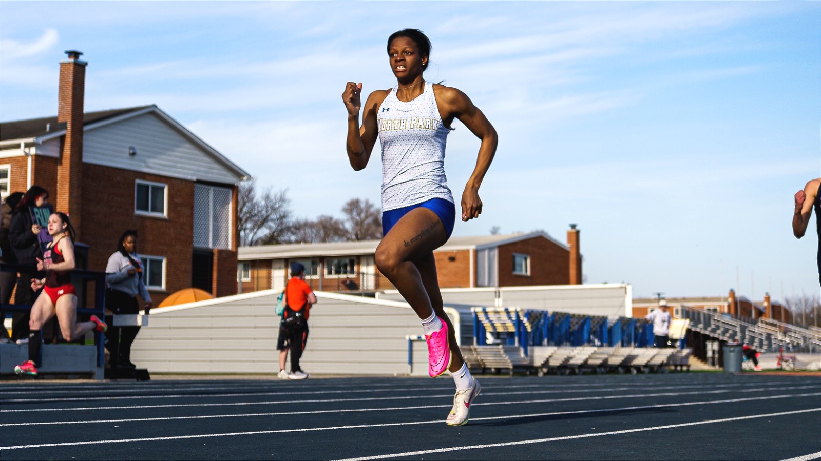 Riana Hayes sprints to third in 100m