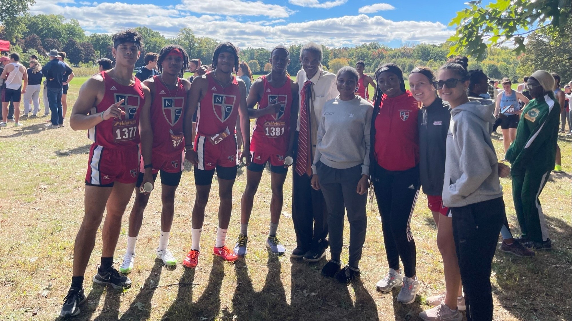 XC Team Picture after NJIT Challenge