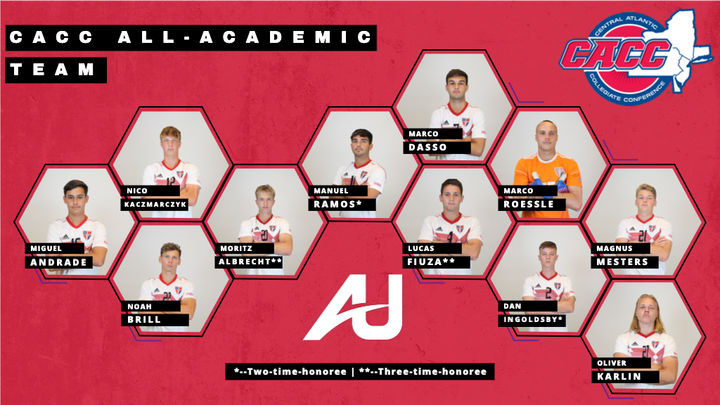 Men's Soccer All-Academic Graphic