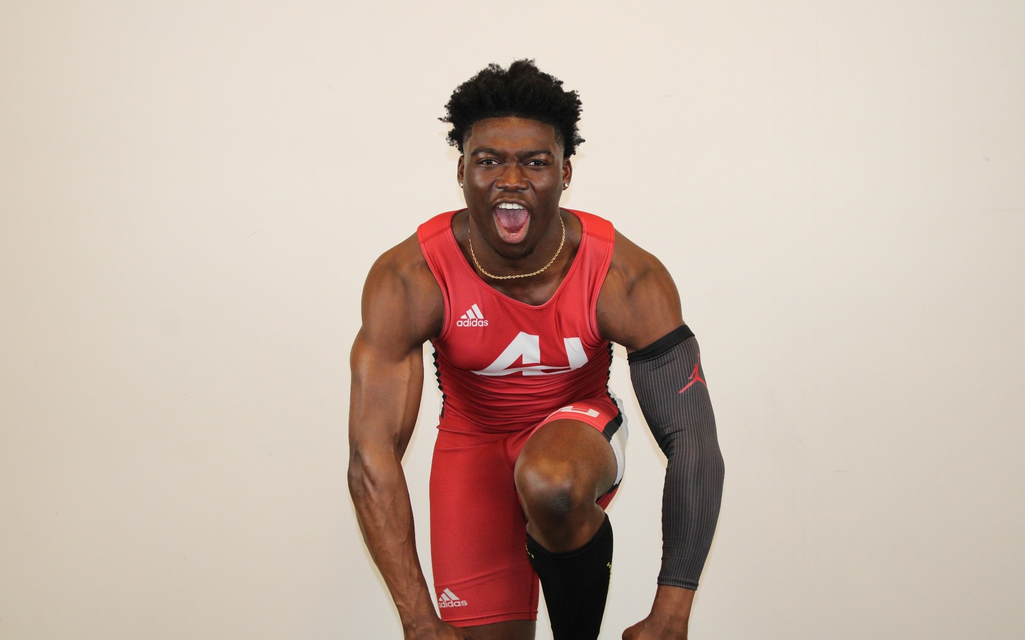 Adekoya sets new school record over 100m 