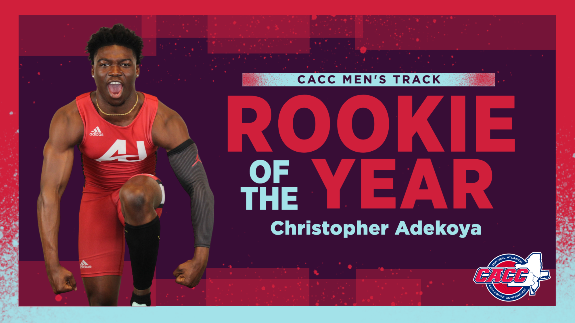 Adekoya Named CACC Rookie of the Year