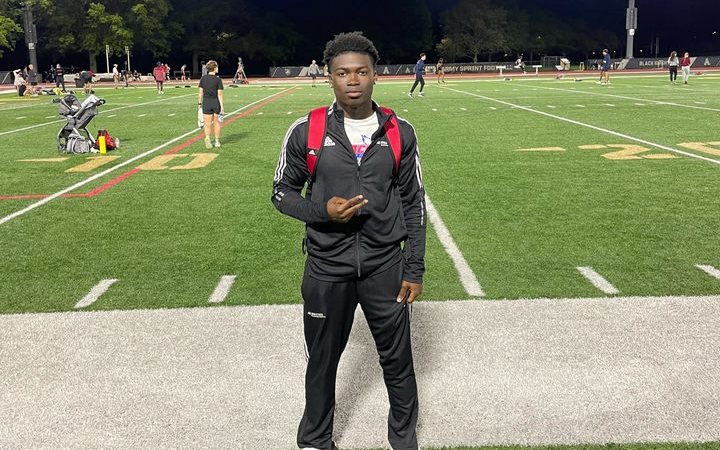 Adekoya at West Point Twilight Meet 