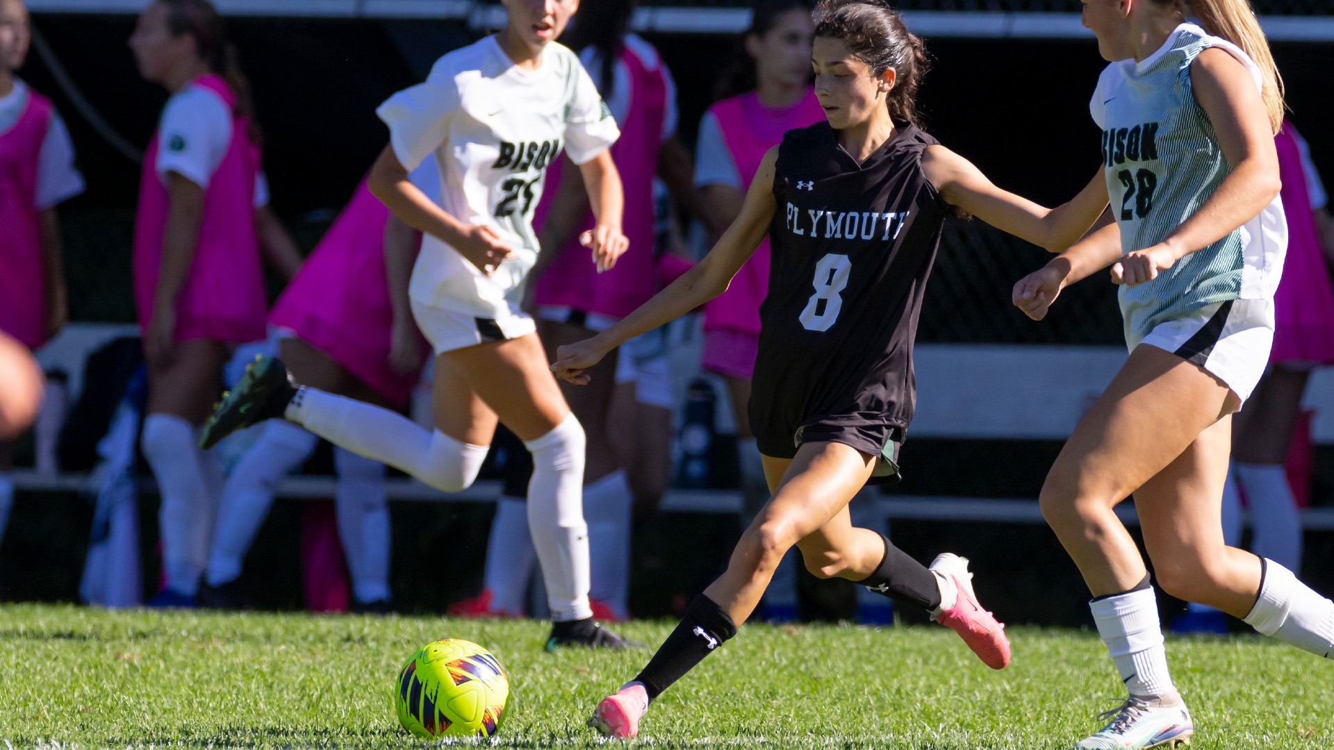 Corinne Palhof fires a shot