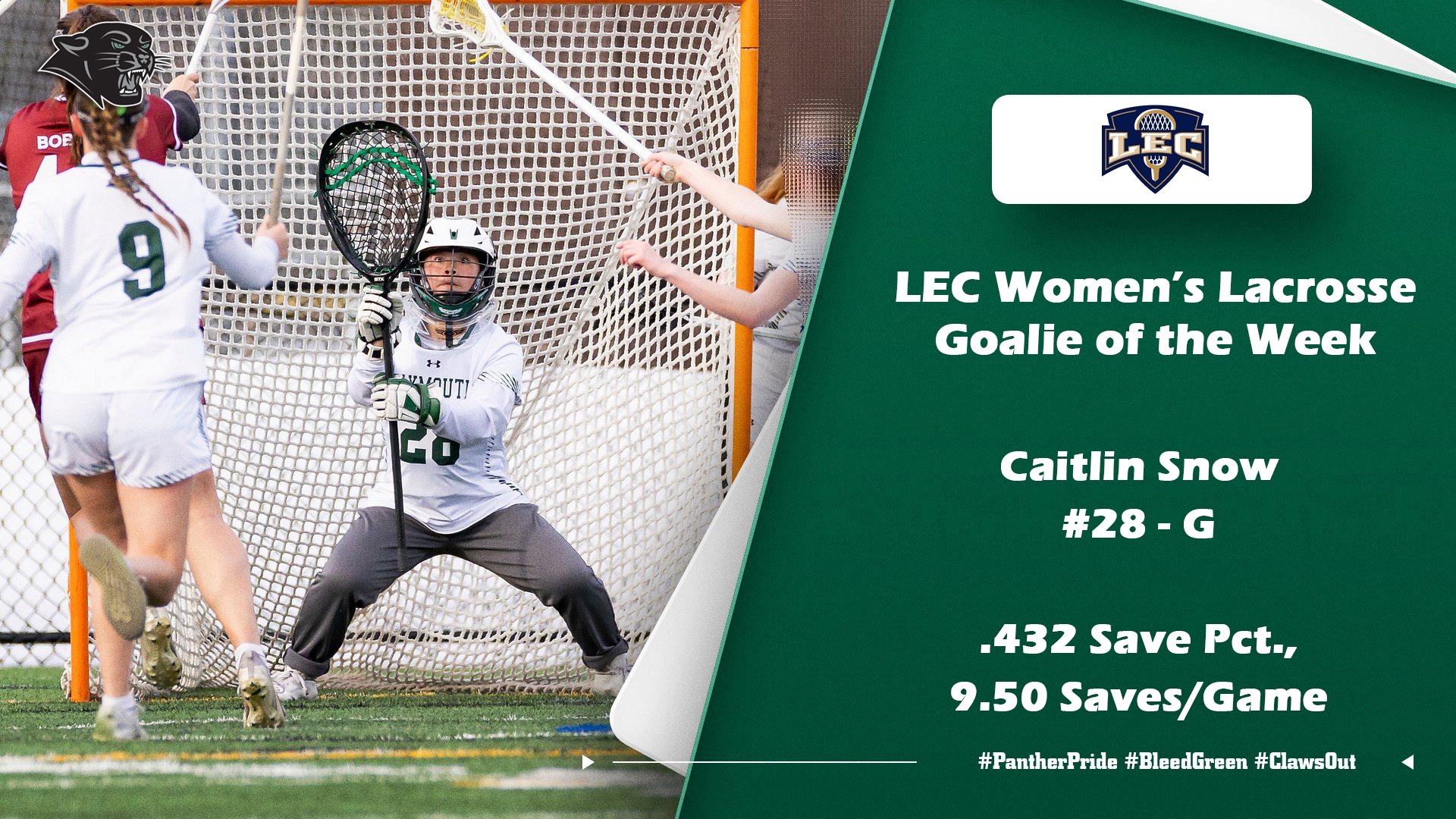 20260330 - Women's Lacrosse LEC Weekly Awards