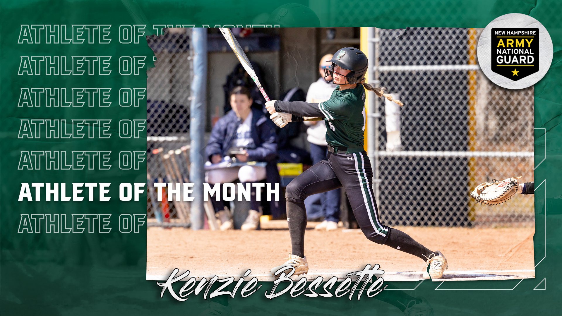 20260410 - PSU Female Athlete of the Month for March - Kenzie Bessette, Softball
