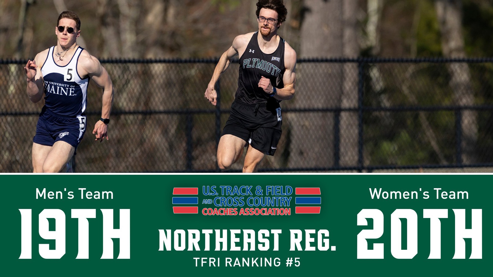 Men's & Women's Outdoor Track Regional Rankings