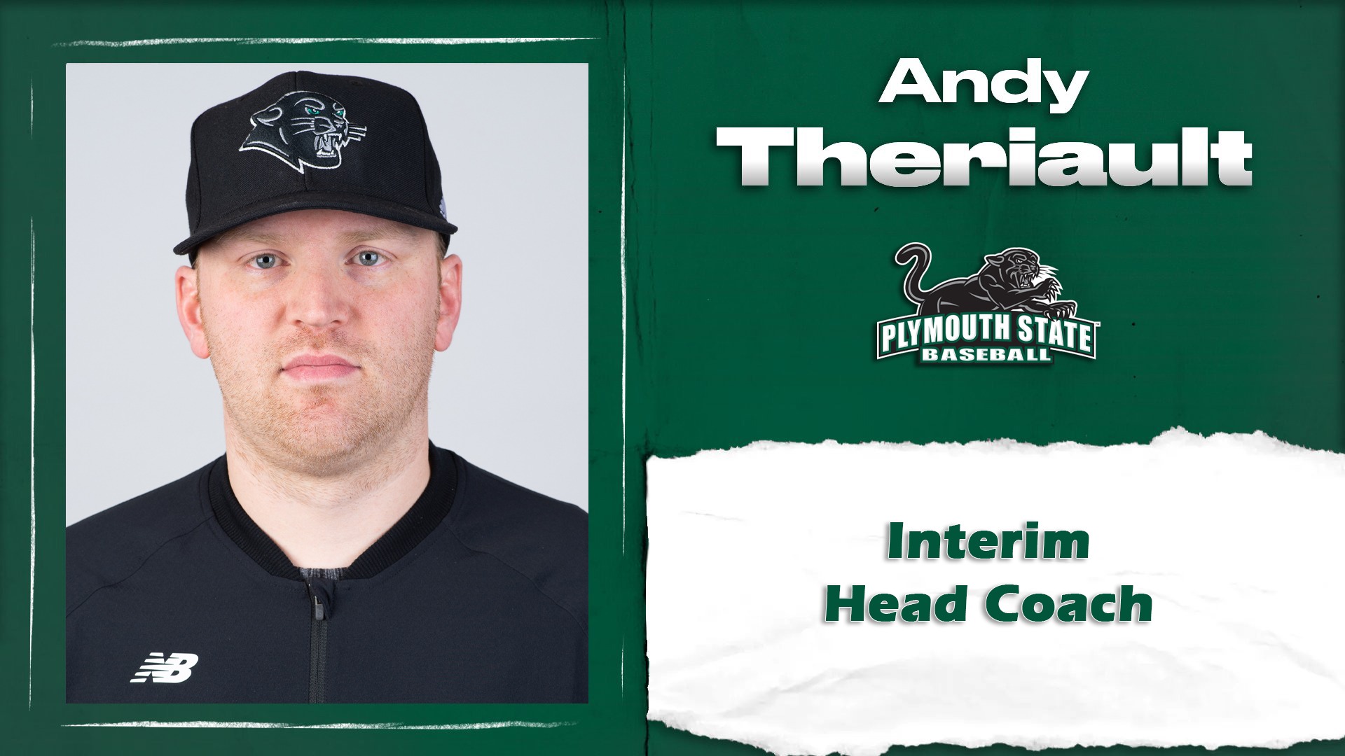 20260407 - Baseball Andy Theriault named interim head coach