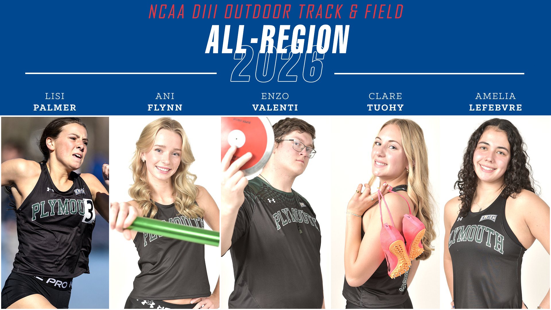 Five Panthers earn All-Region recognition from USTFCCCA