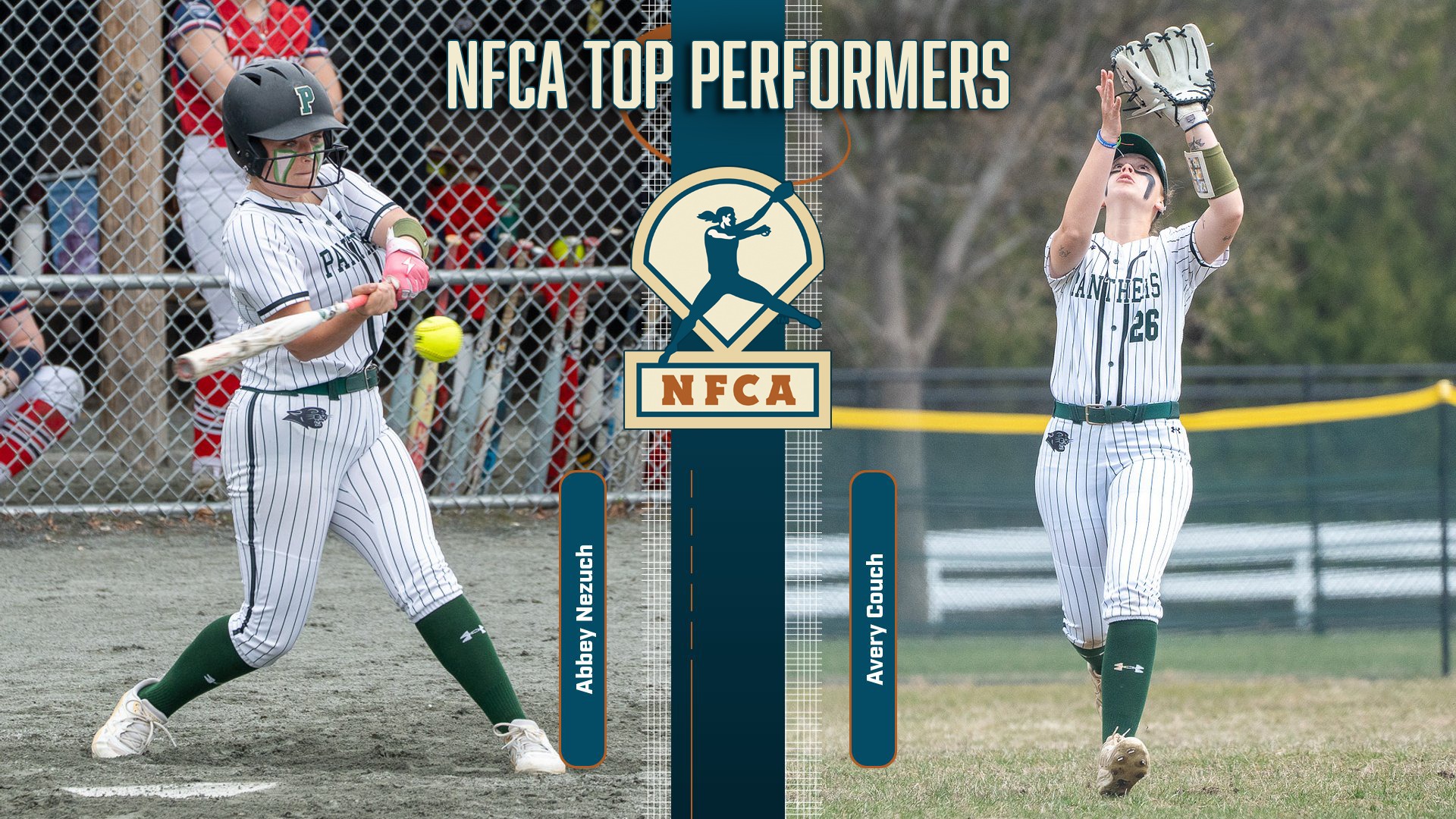 Abbey Nezuch and Avery Couch honored as NFCA Top Performers