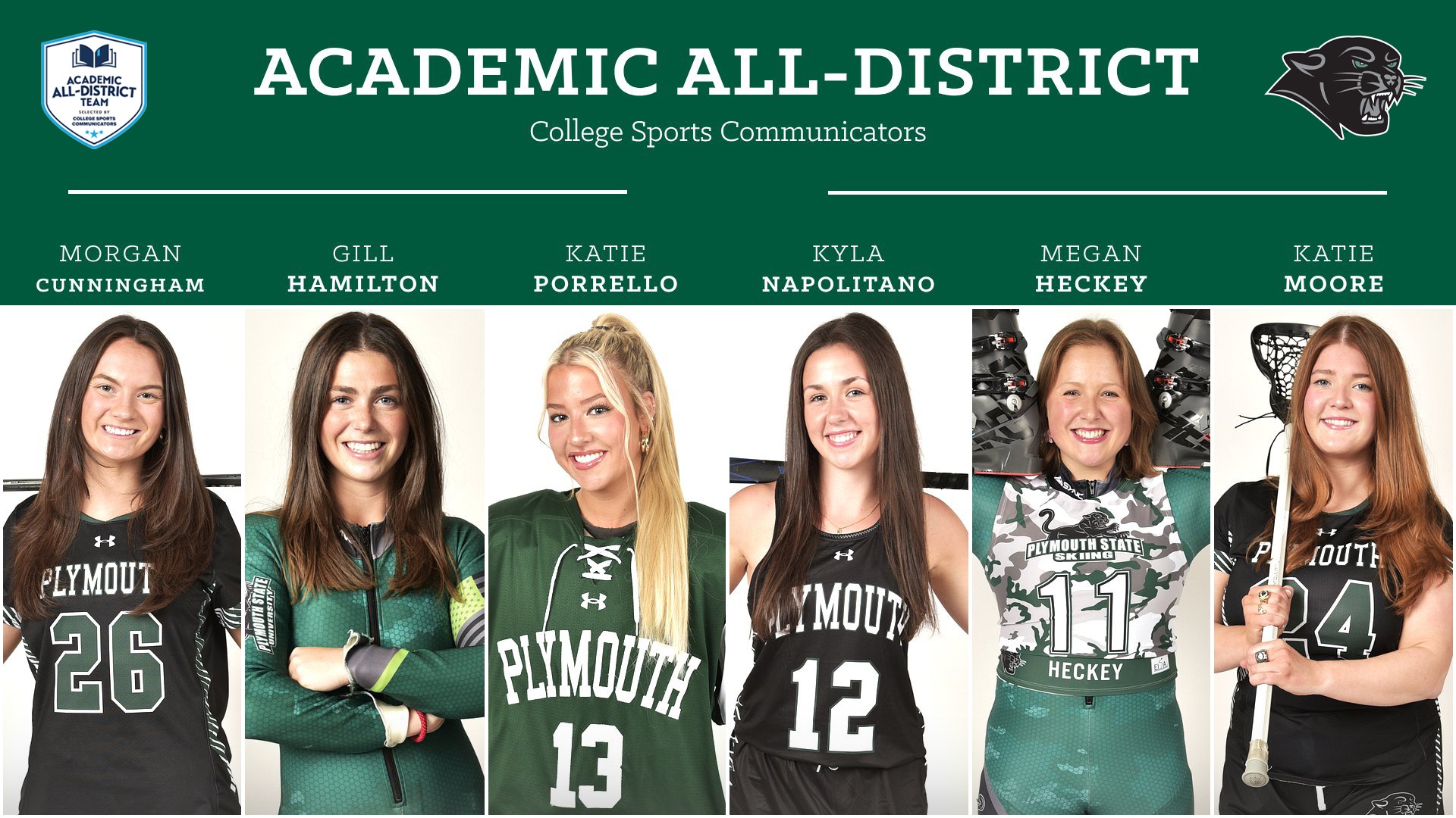Six PSU female athletes earn Academic All-District honors