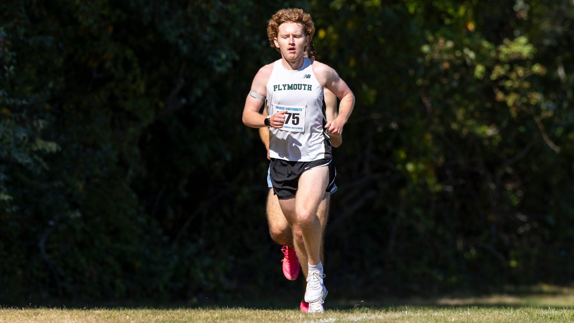 Dan Daschbach-Eaton attacks the course