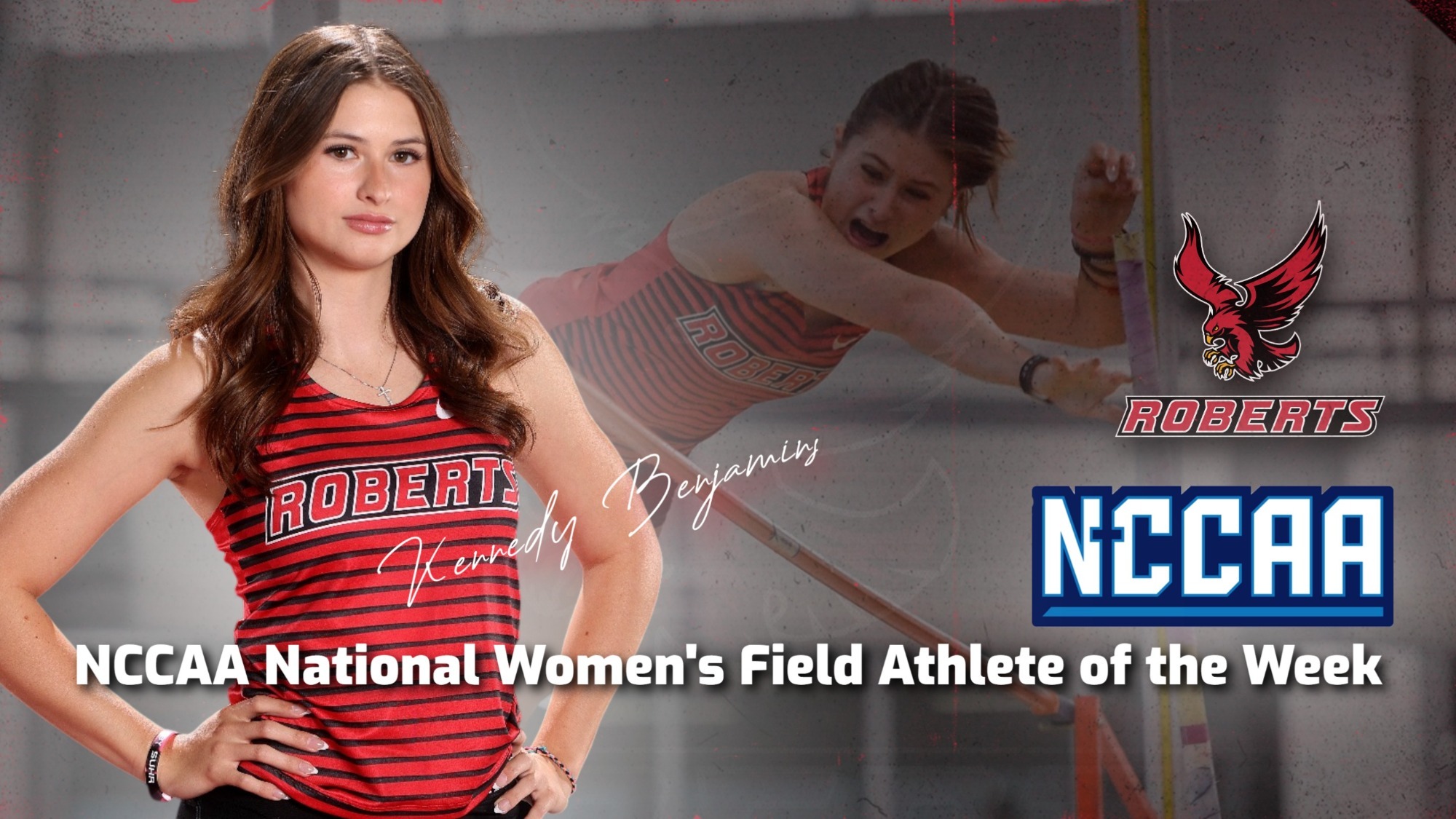 Kennedy Benjamins National Field Athlete of the Week