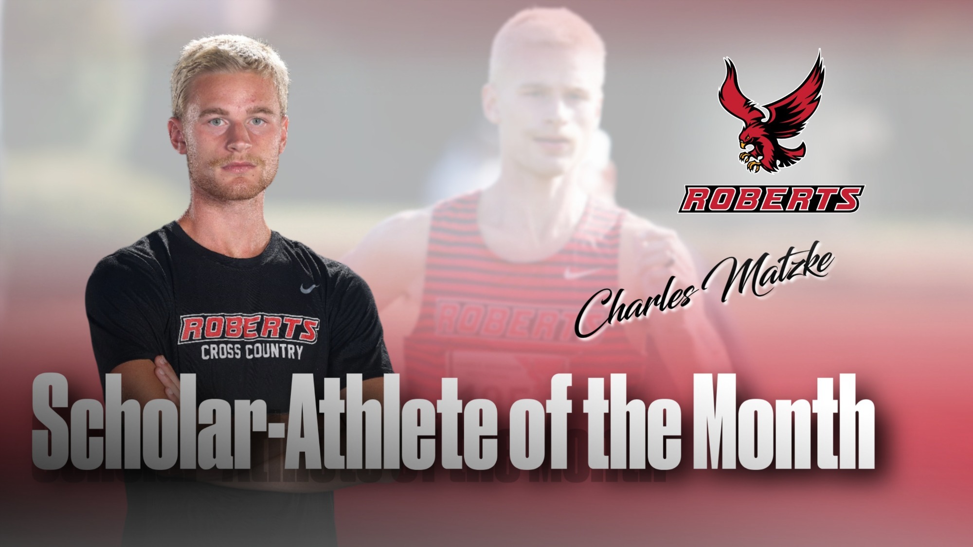 Scholar-Athlete of the Month Charles Matzke