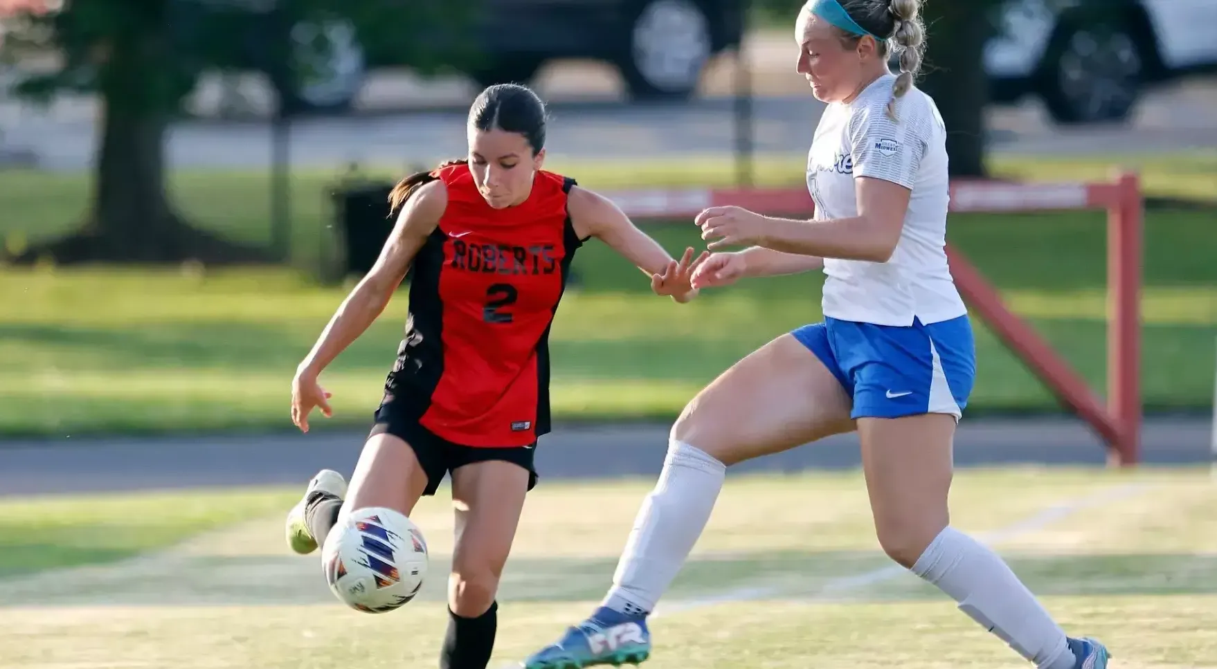 Sam Cipolla in action against Thomas More University on Aug. 27, 2026. 