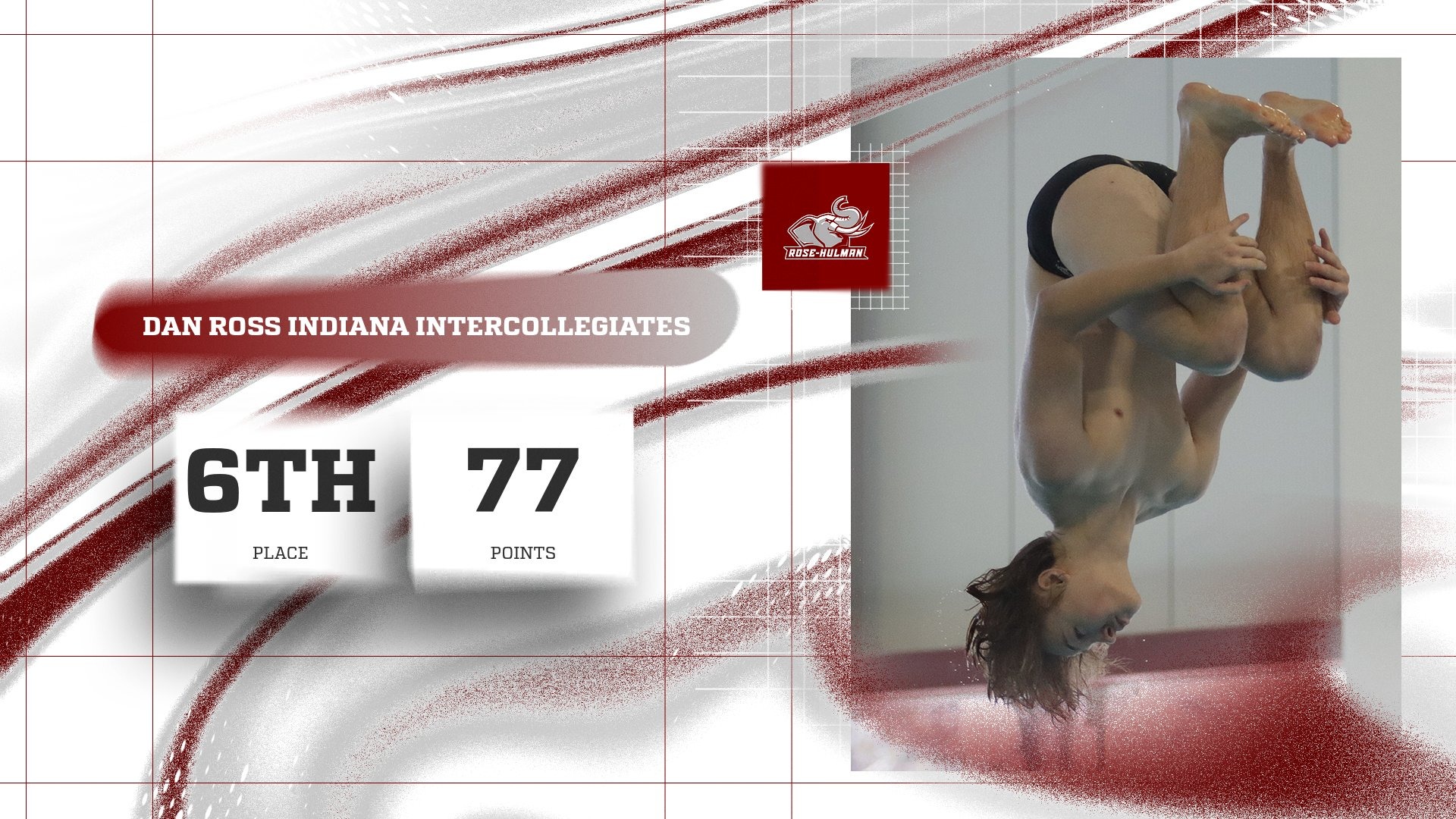 Parker Siddons Tabbed as HCAC Men's Diver of the Week RoseHulman