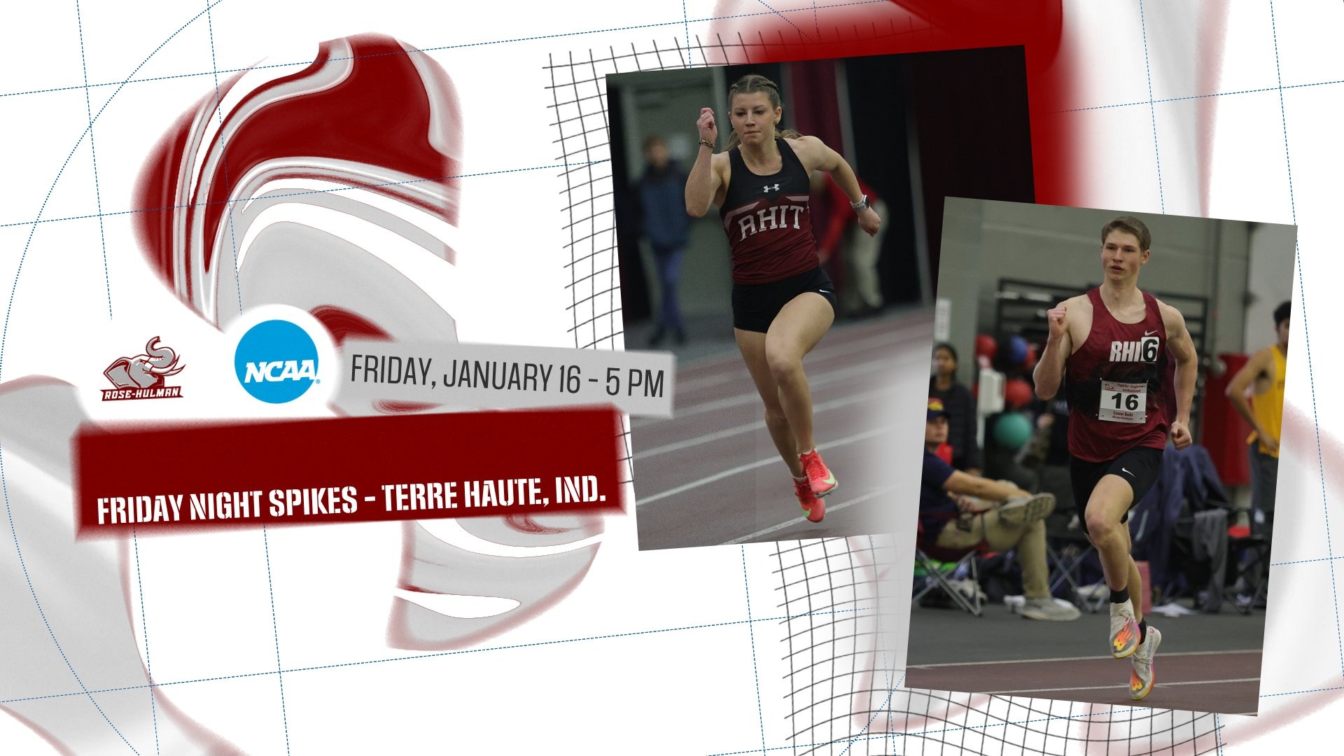 Track Friday Night Spikes Graphic 2026