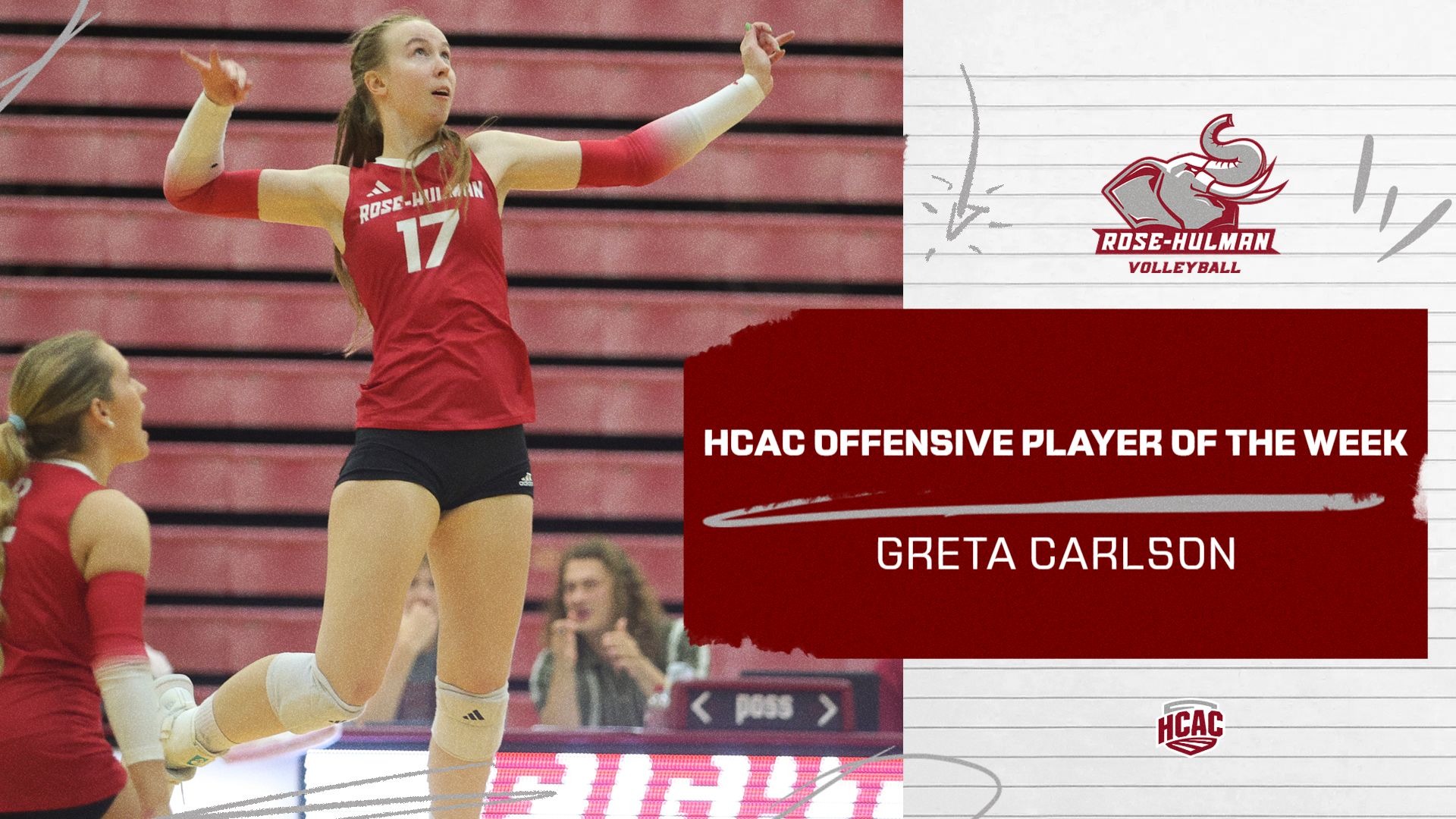VB Greta Carlson POTW 10/26/26
