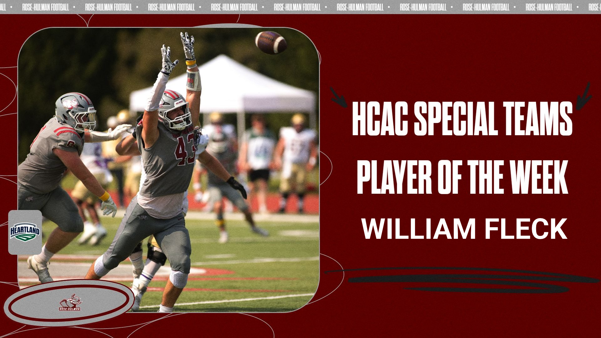 William Fleck POTW 10/26/26
