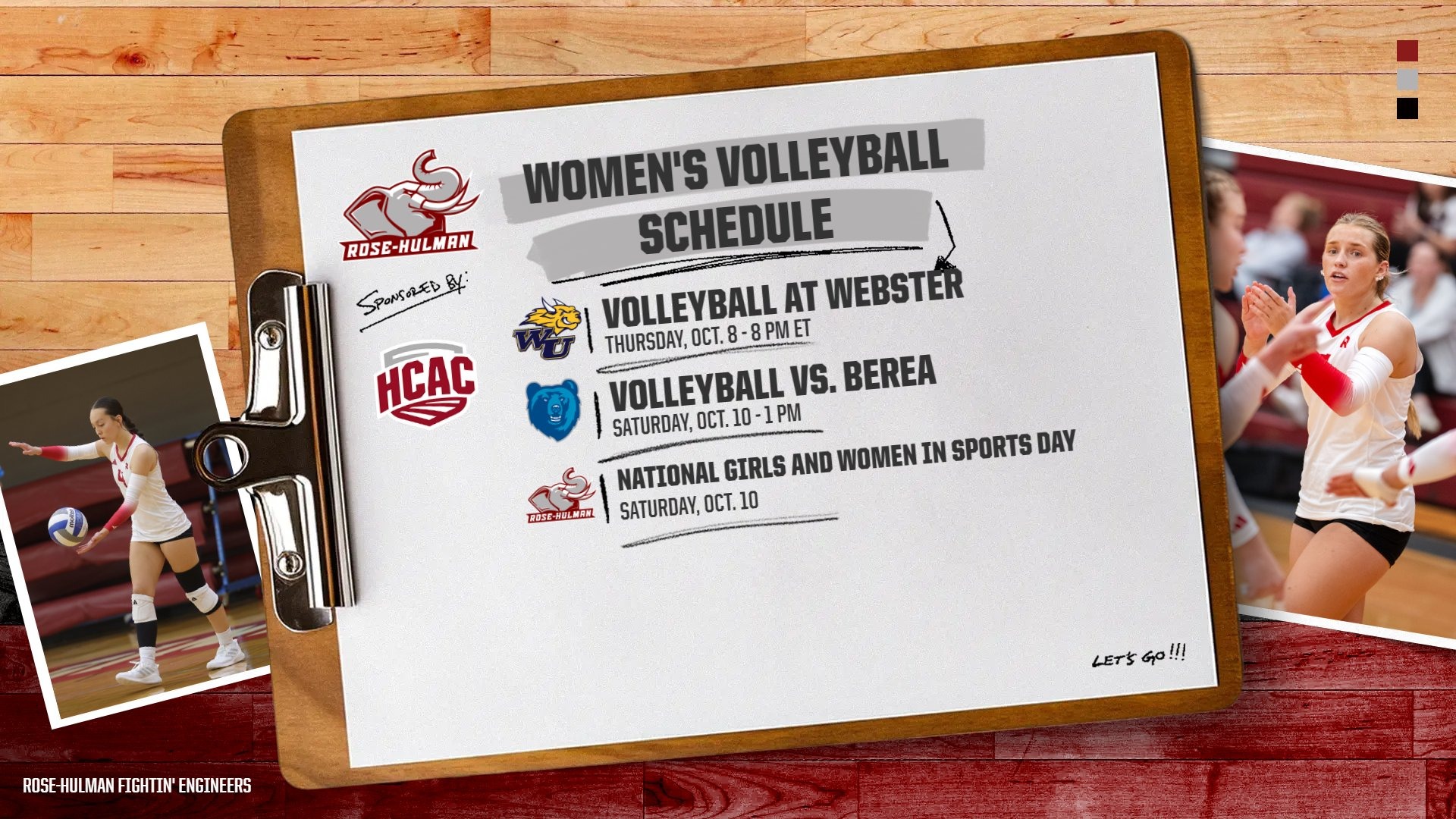 VB-Week Schedule -10/6/26