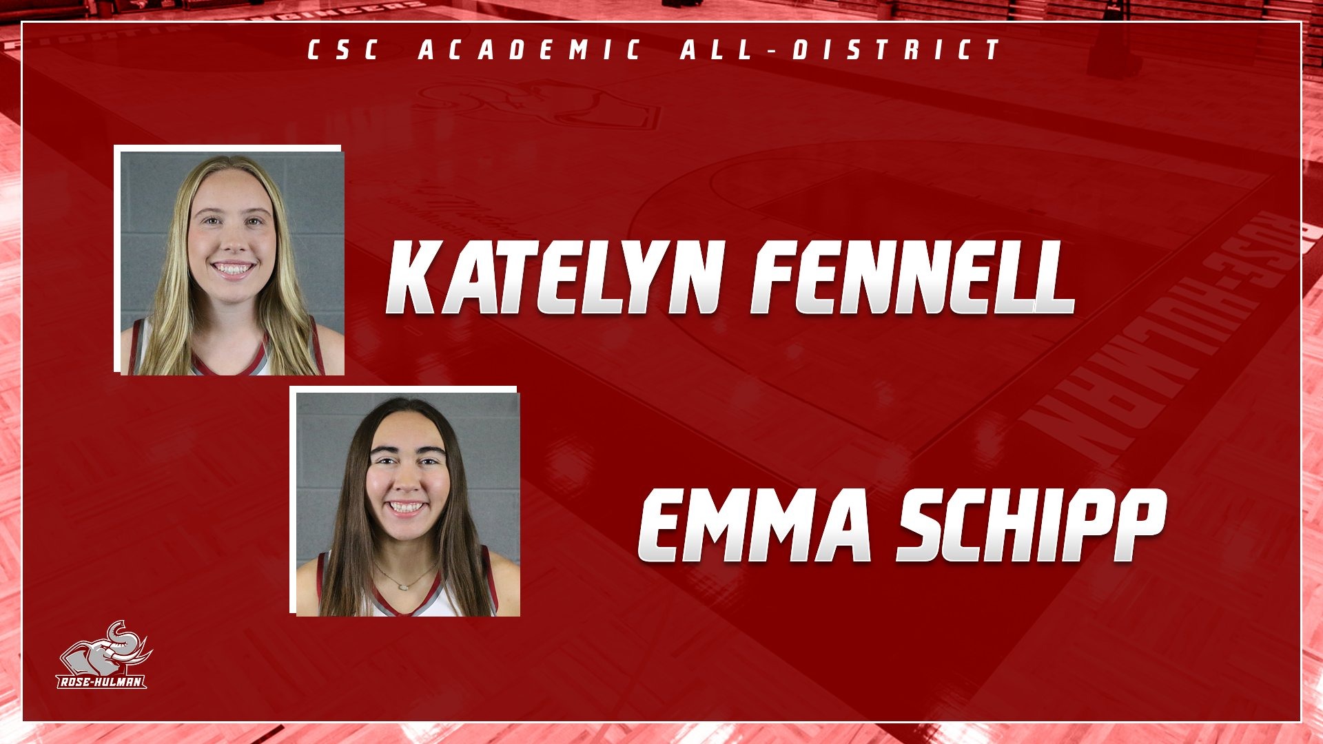 WBB CSC Academic All-District 2025-26