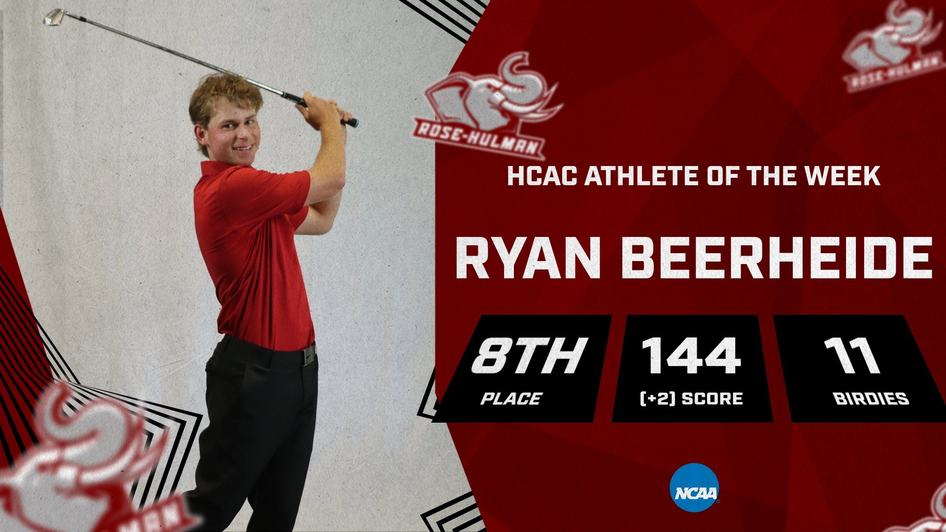 MGolf Ryan Beerheide POTW 2025-26