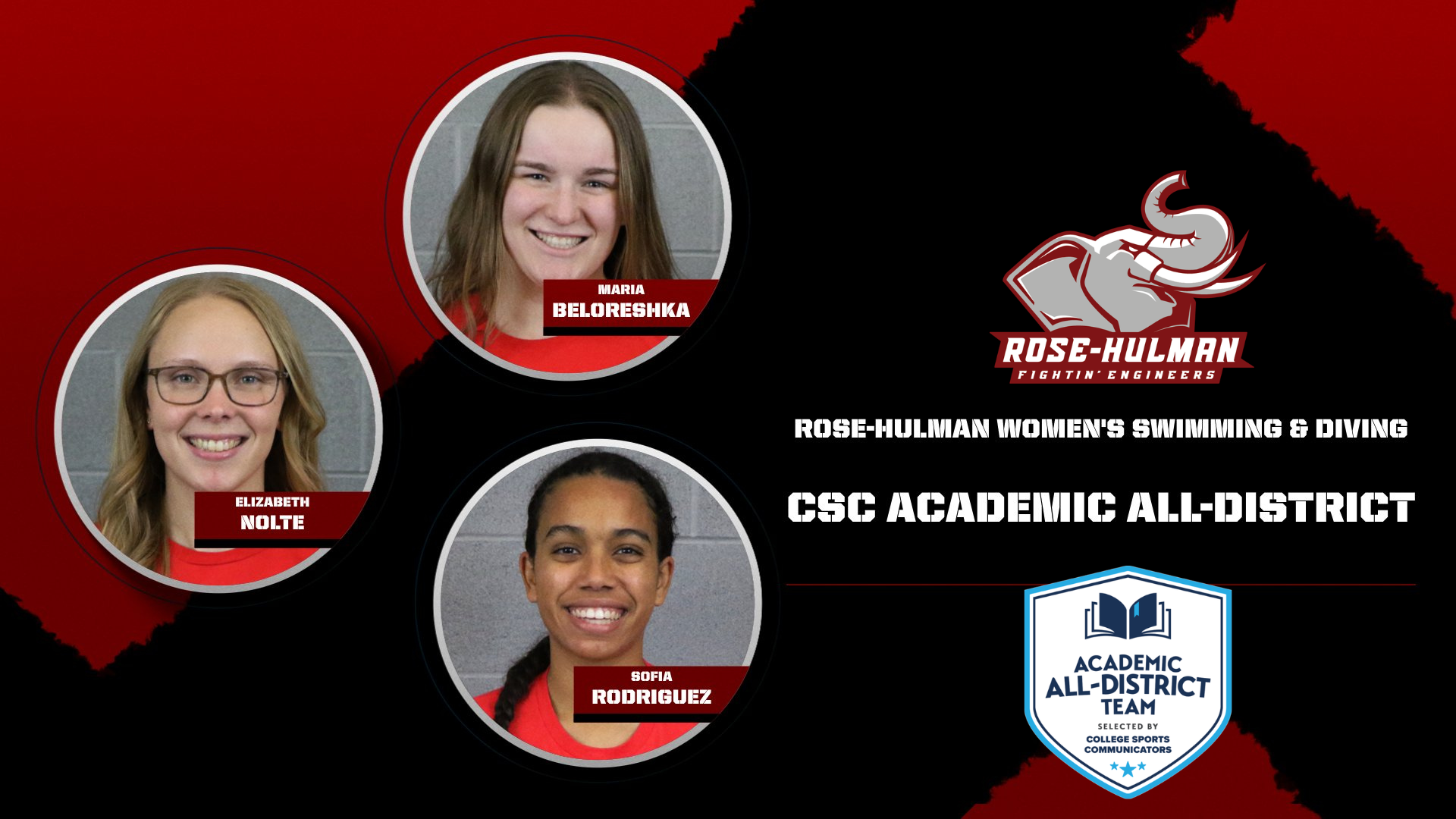 WSwim Academic All-District 2025-26