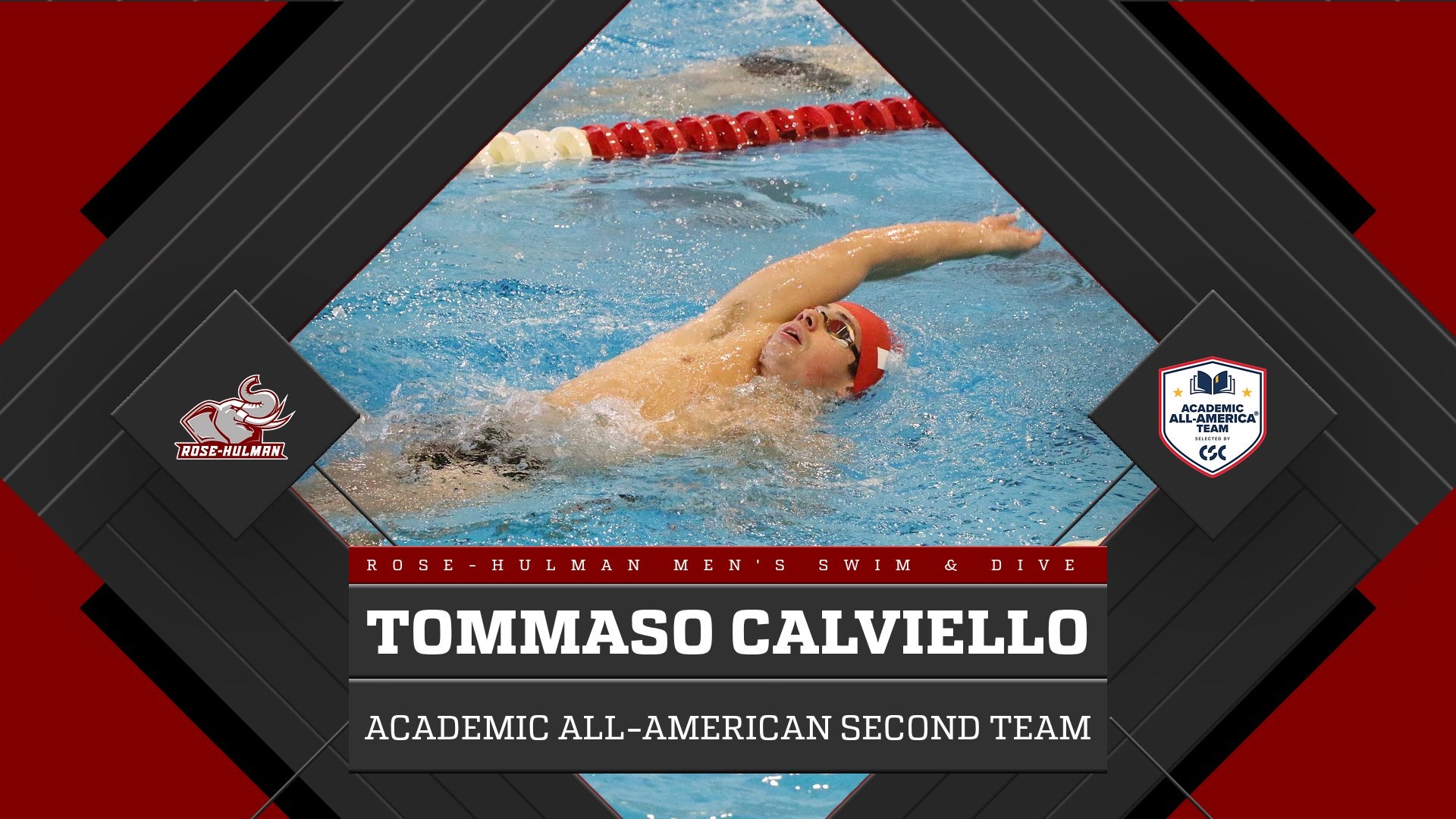 Tommaso Calviello Academic All-American 2025-26