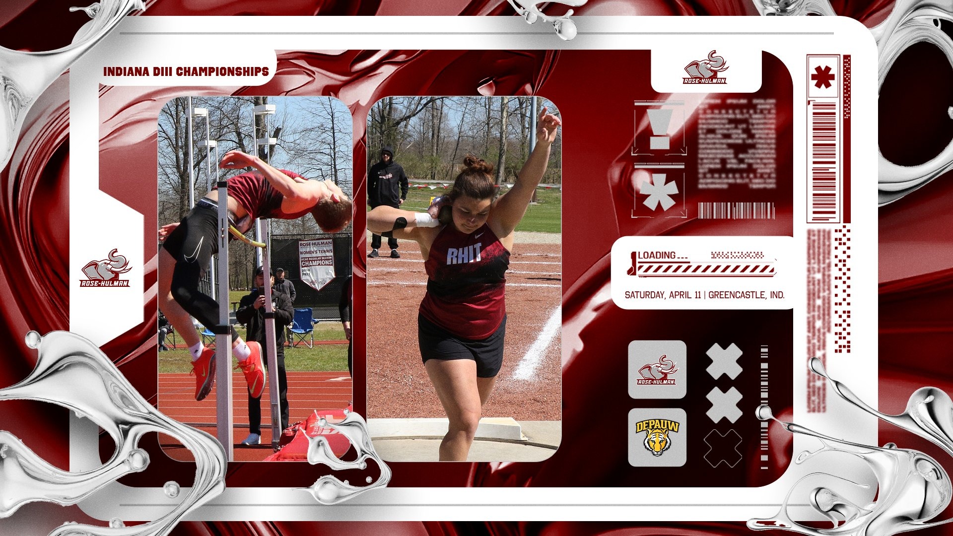 TF-MEET DAY-Indiana DIII Championships-4/11/26