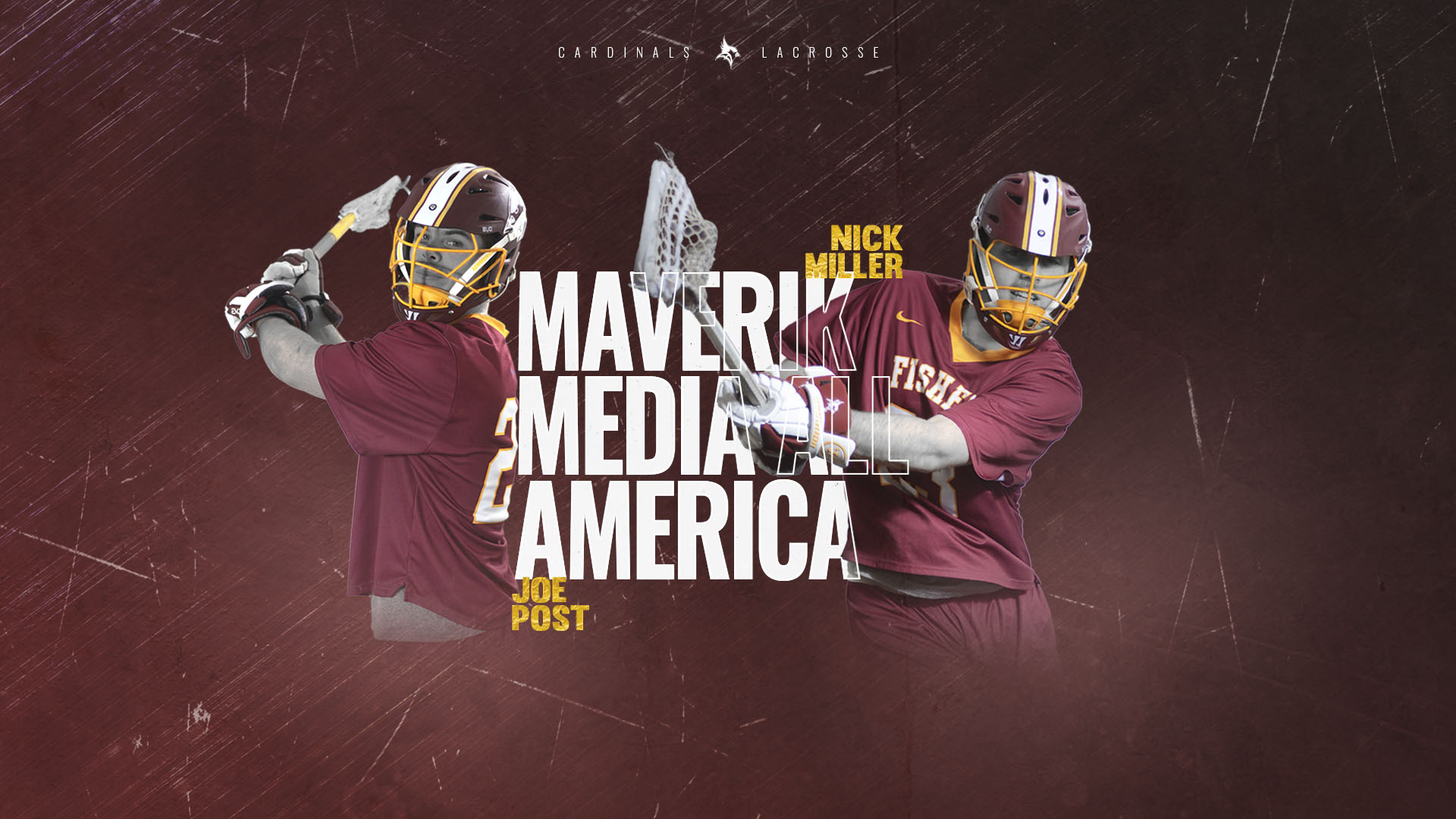 Men's Lacrosse's Post and Miller Selected as AllAmericans by Inside