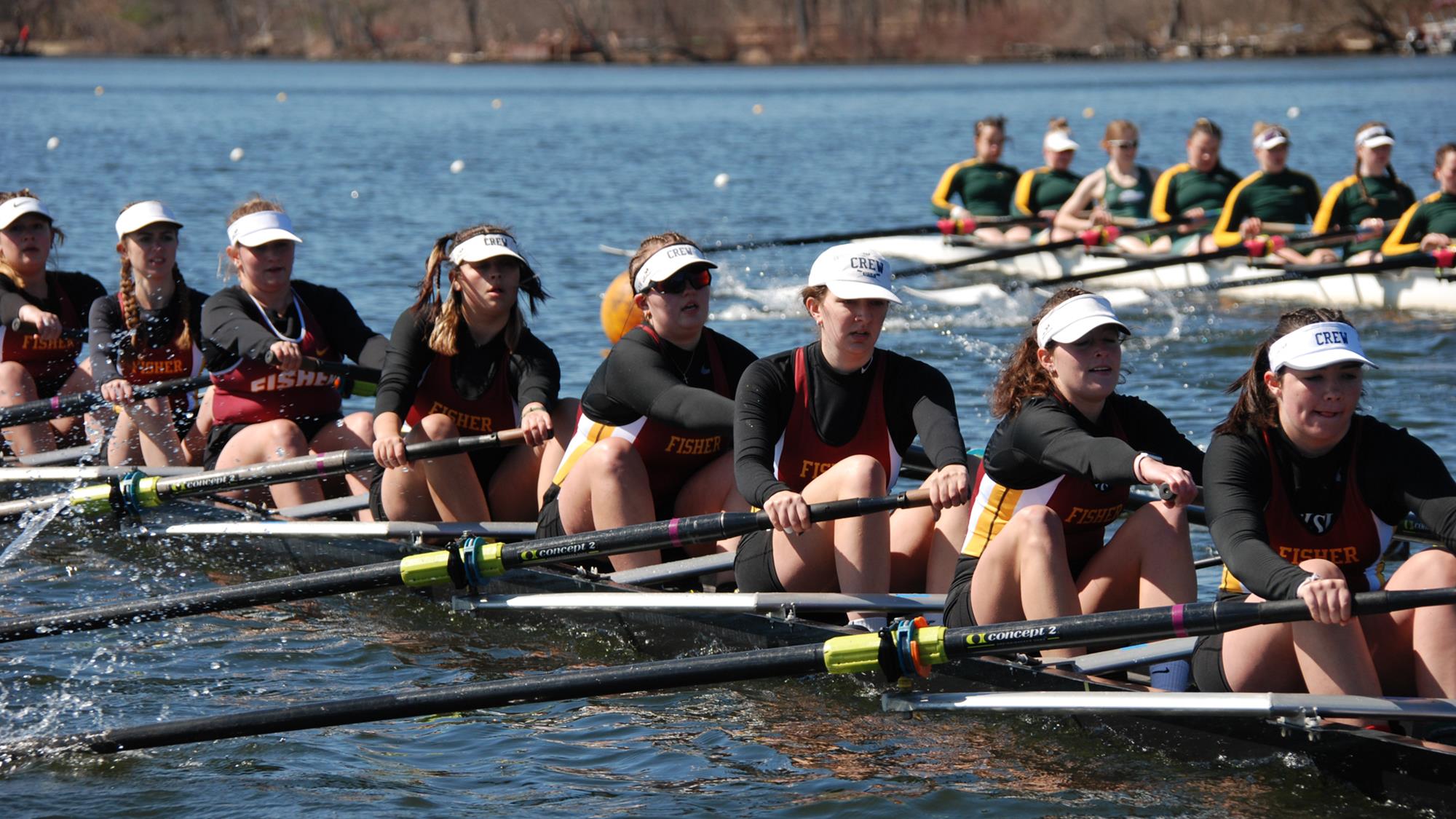 Rowing Teams Perform Well Against Ithaca St. John Fisher University
