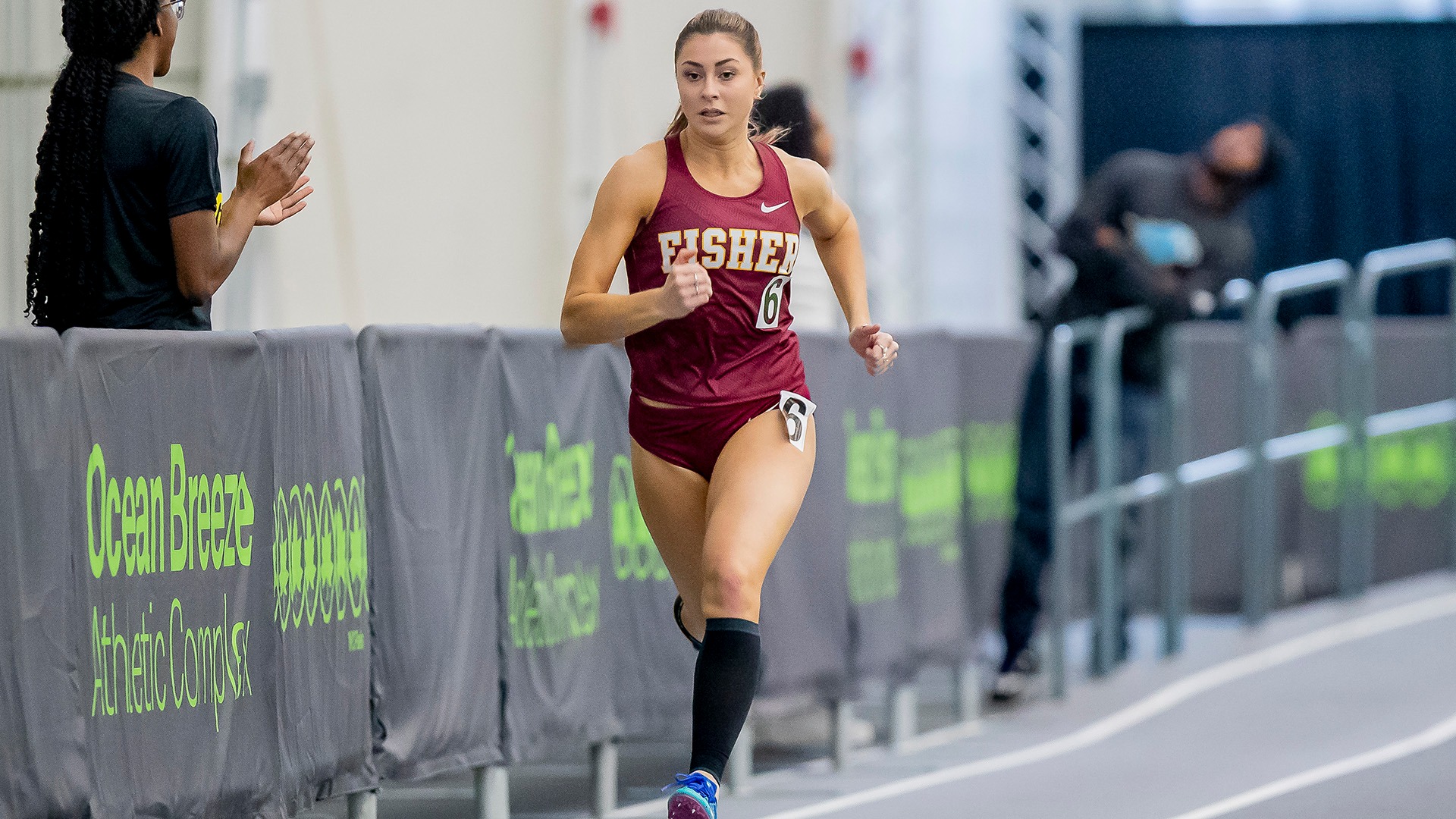 Shea Ties Fisher 60m Record as Women’s Track and Field Compete in