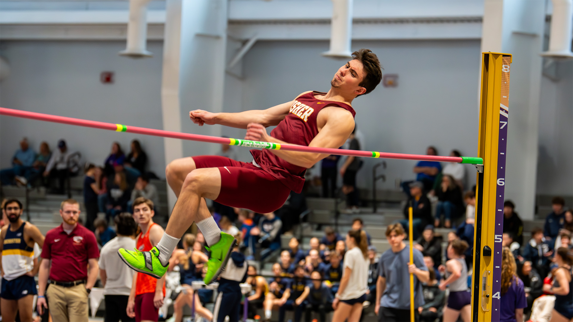 Men’s Track and Field finishes third at Empire 8 Indoor Championships