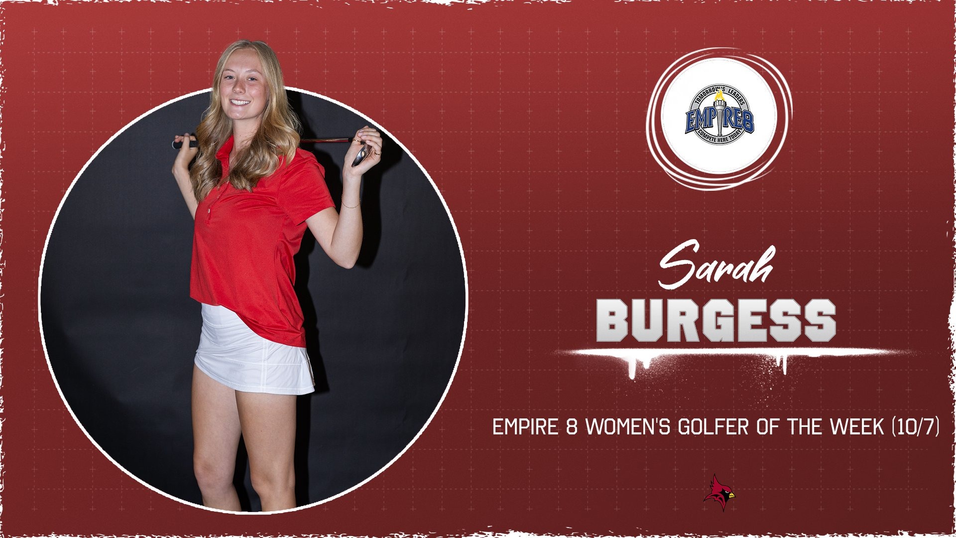 Sarah Burgess E8 Golfer Of the Week
